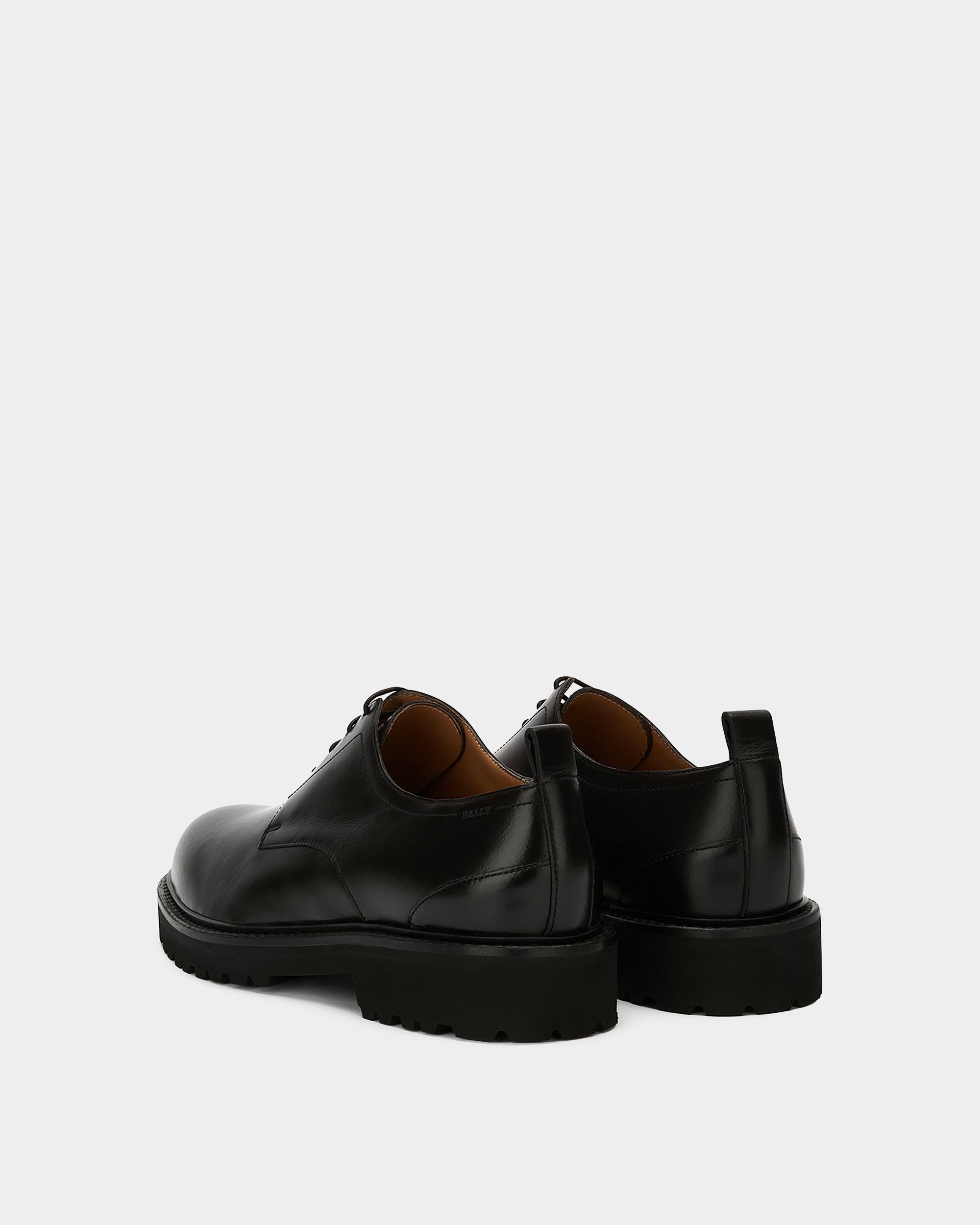 Bally Global - Men's Black Derby Shoes - Black