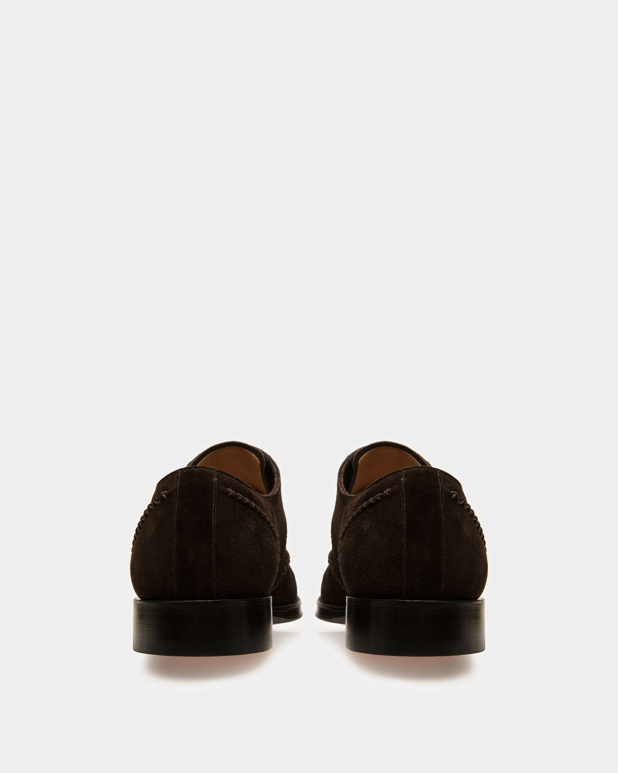 Bally Global - Scaron Leather Derby Shoes In Brown - Brown