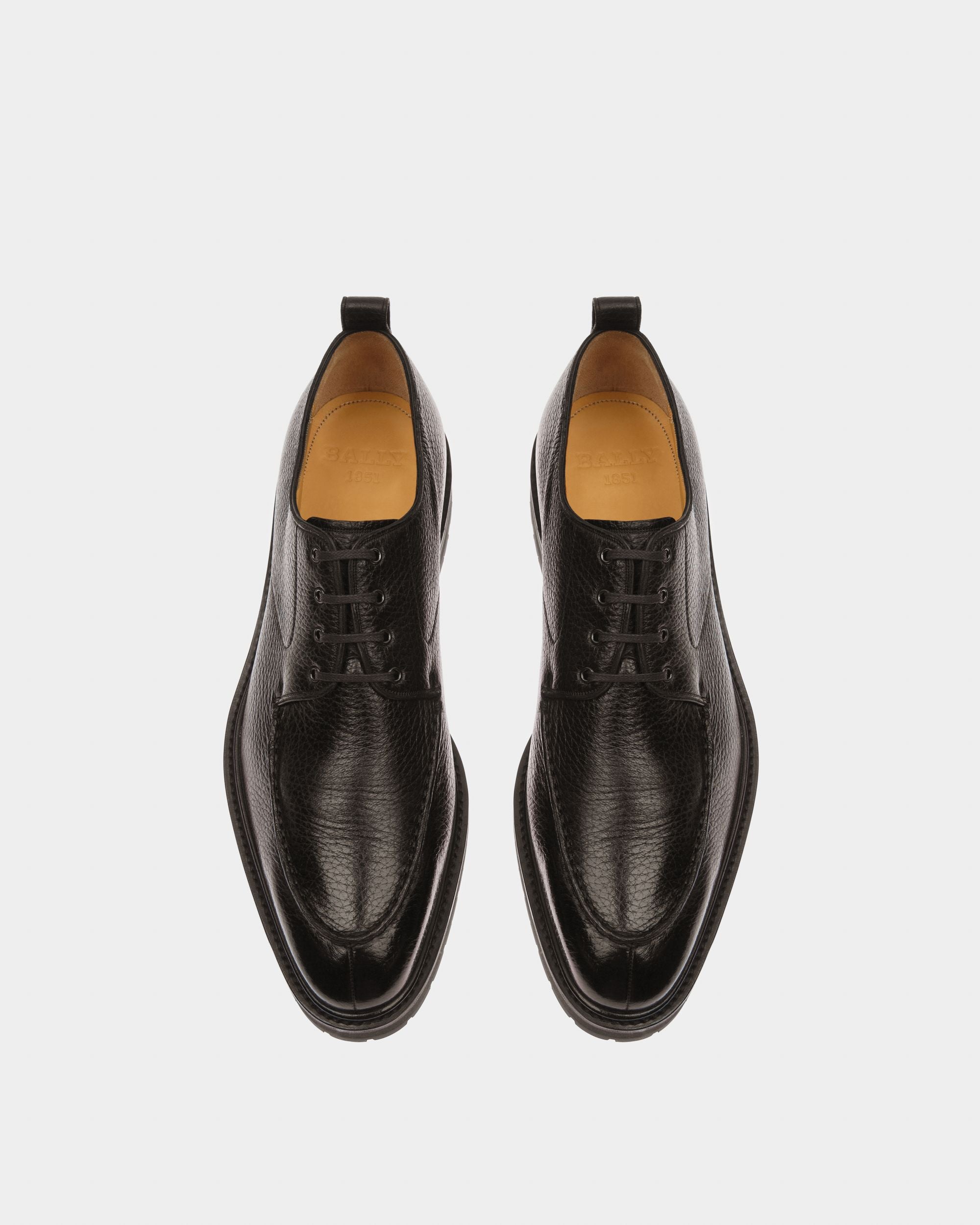 Bally Global - Milivar Zapatos Derby De Piel En Negro - Negro