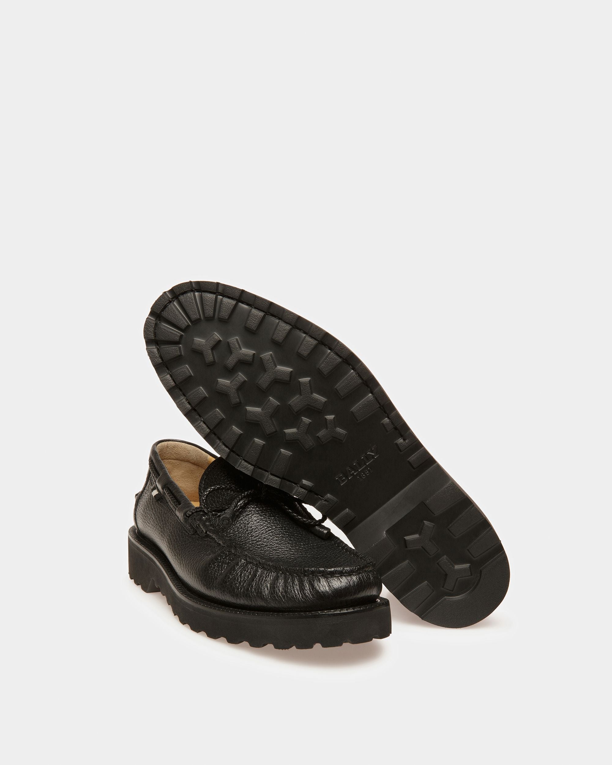 Bally Global - Nodril Mocasines De Piel En Negro - Negro