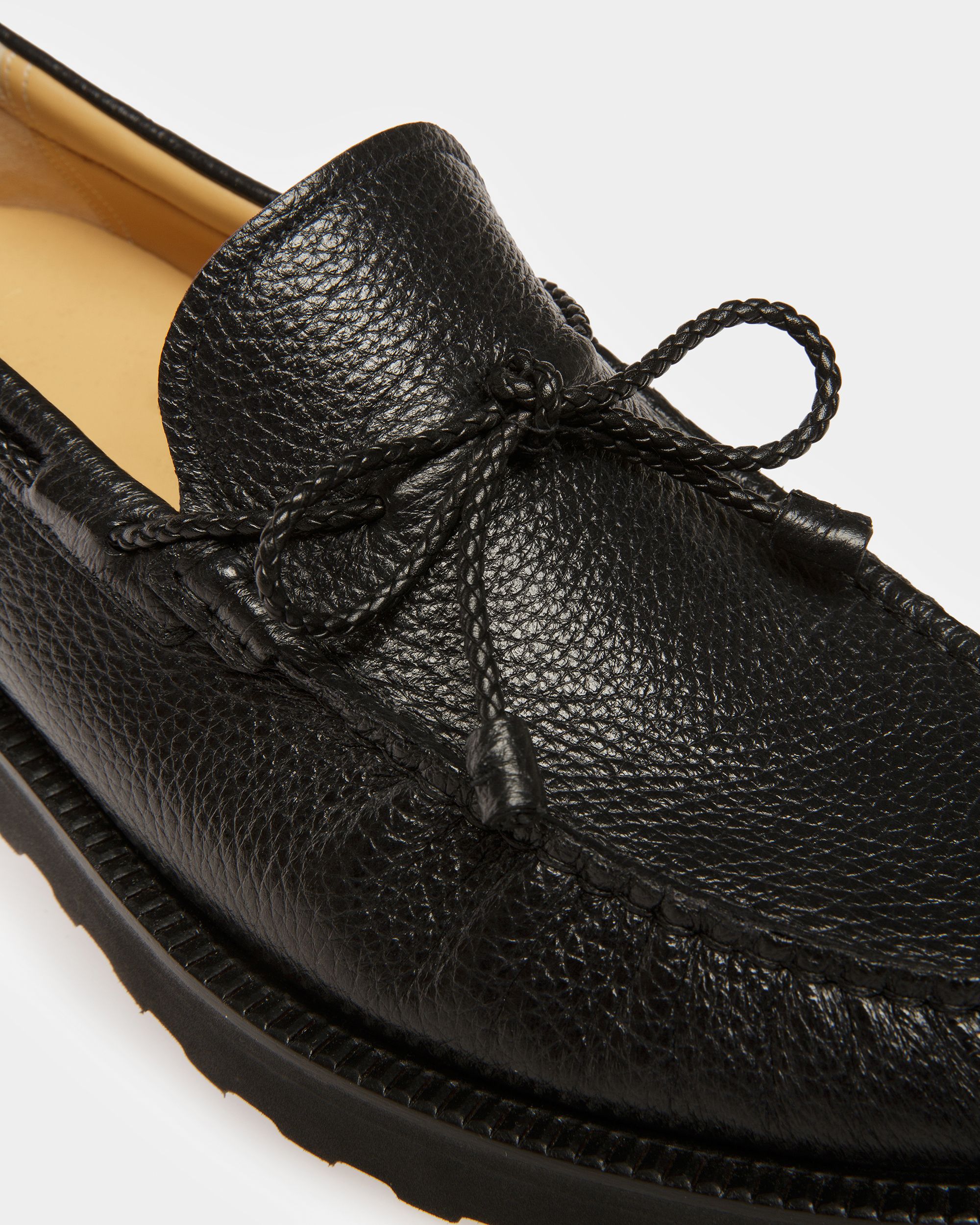 Bally Global - Nodril Mocasines De Piel En Negro - Negro