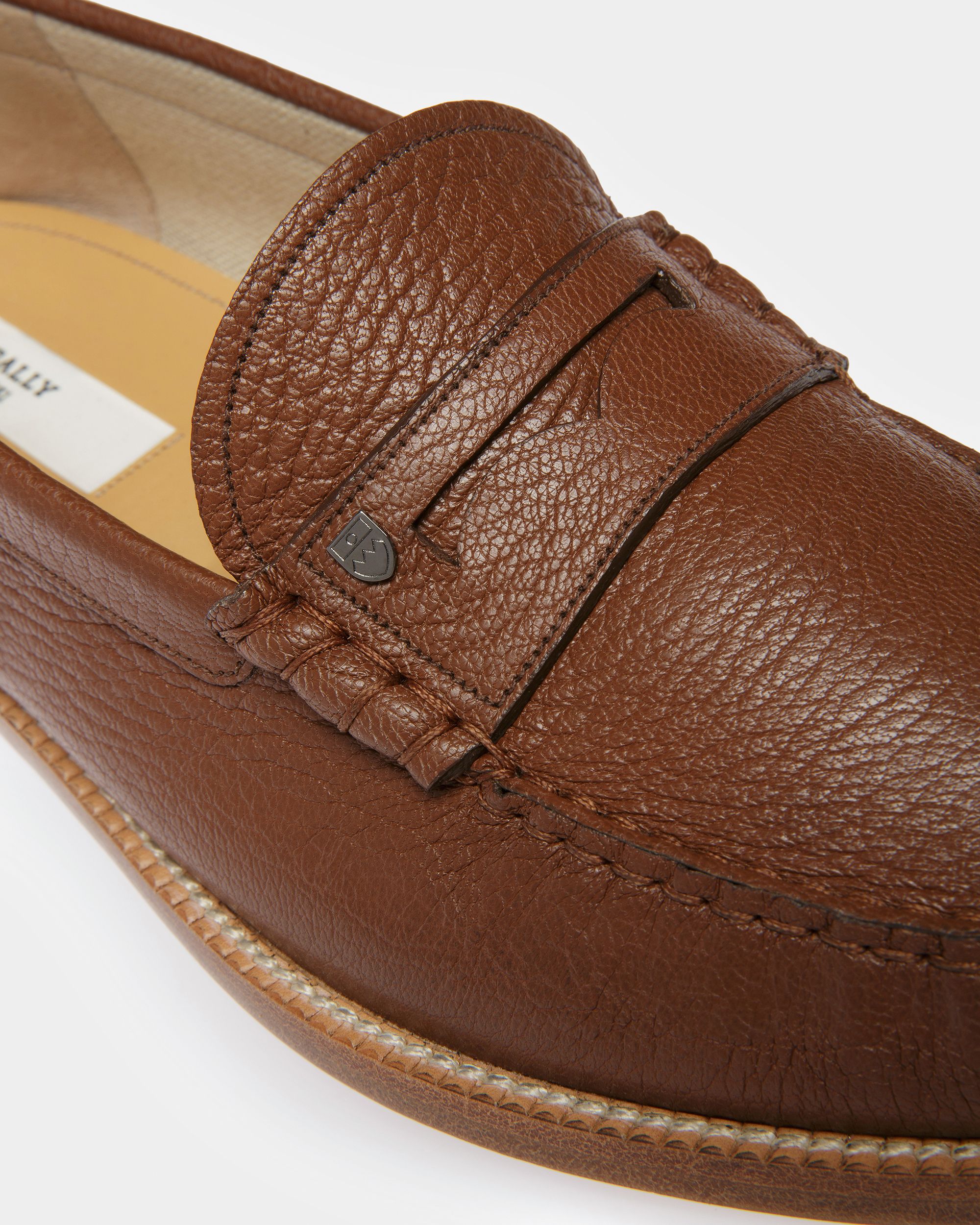 Bally Global - Ron Leather Moccasins In Brown - Brown
