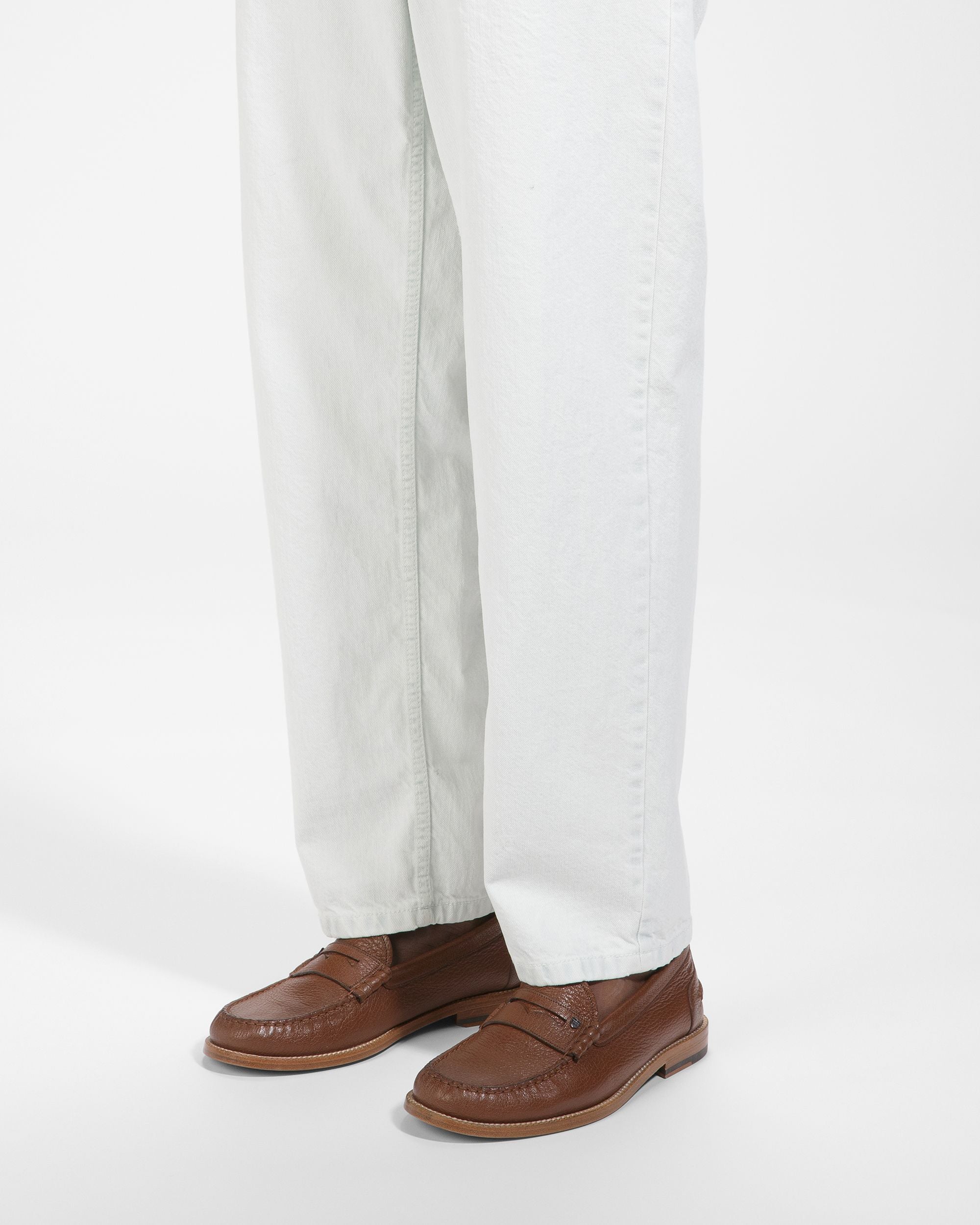 Bally Global - Ron Leather Moccasins In Brown - Brown