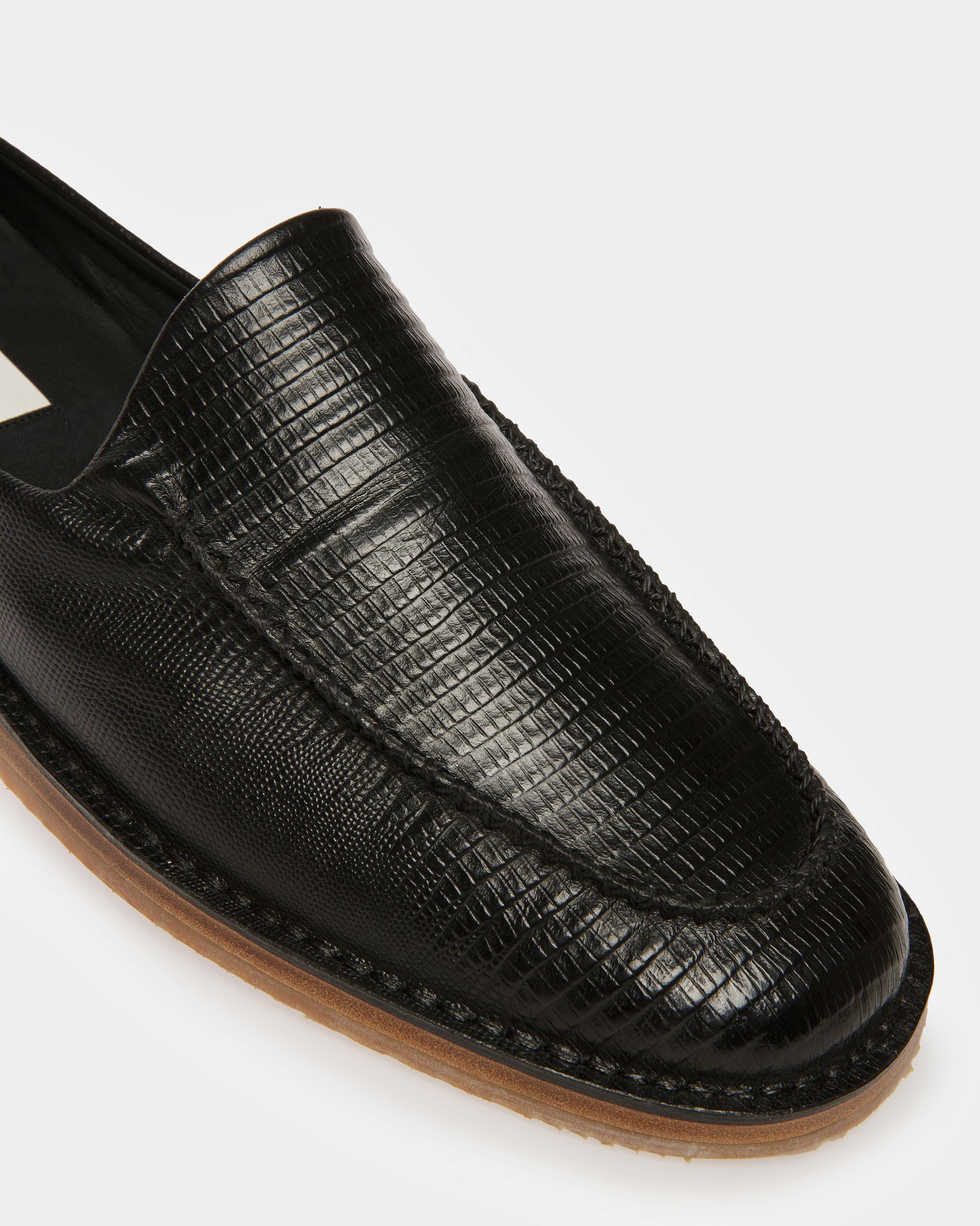 Bally Global - Fosko Leather Slippers In Black - Black