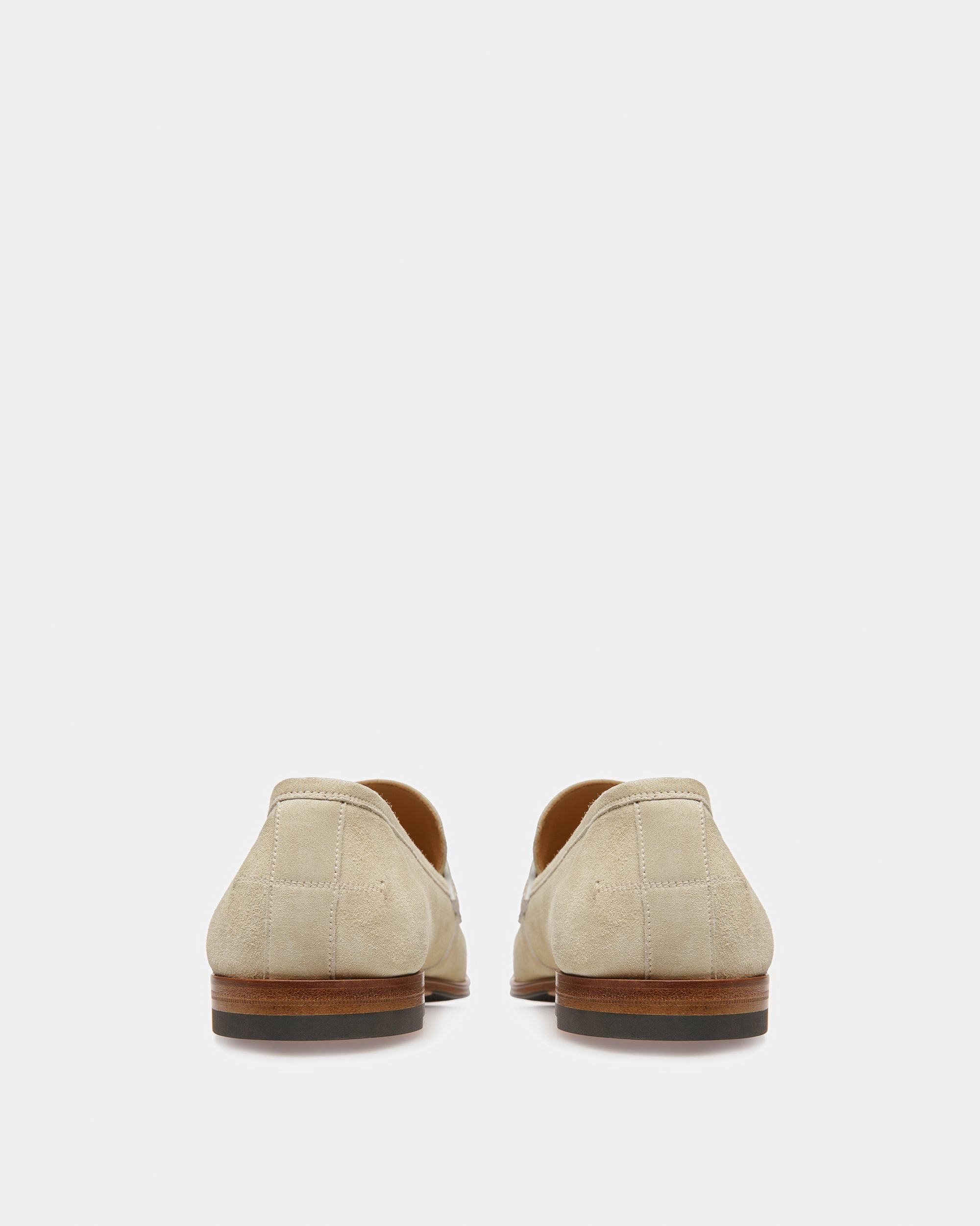 Bally Global - Webb Leather Loafers In Fossil - Beige