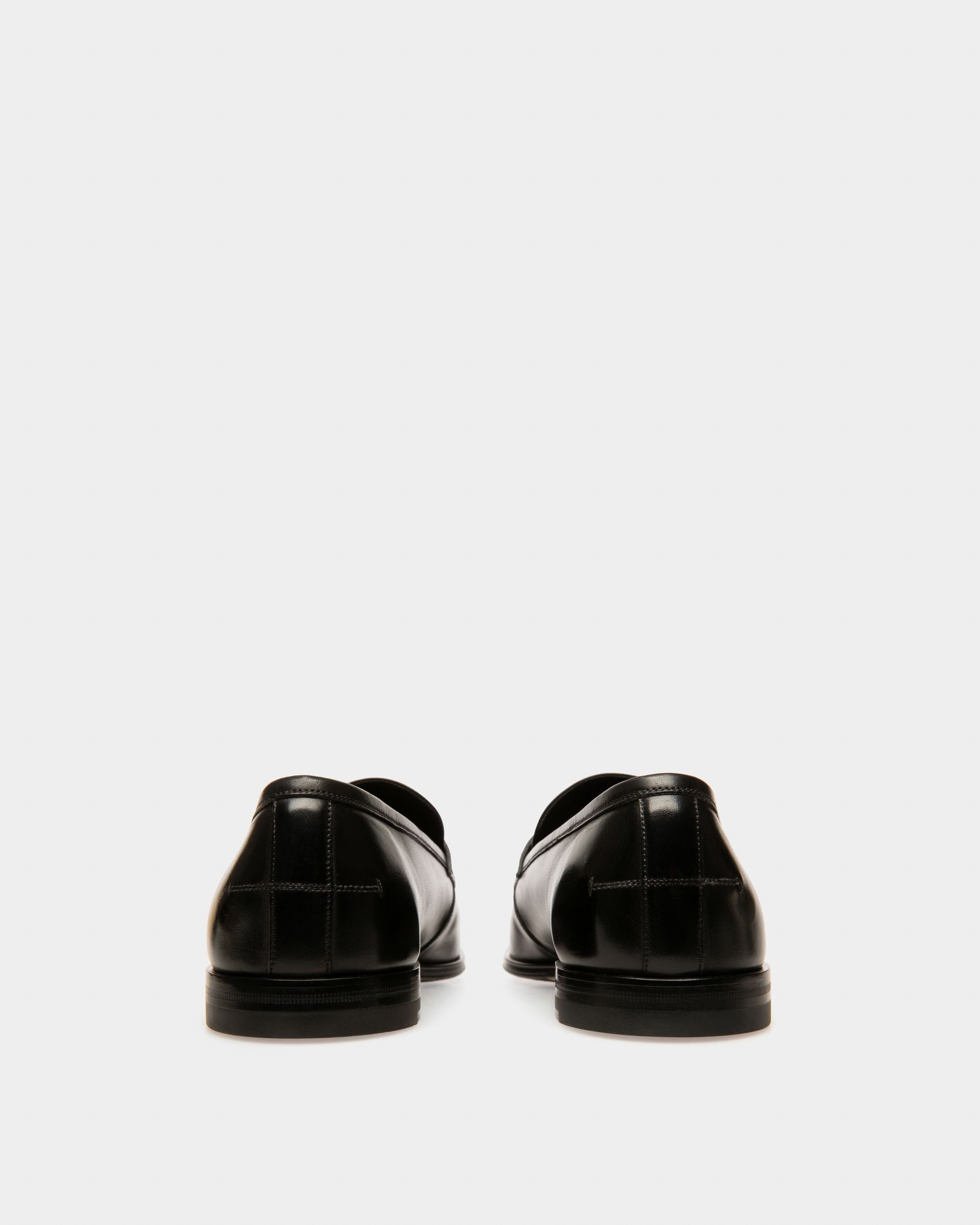 Bally Global - Webb Mocasín En Piel De Color Negro - Negro