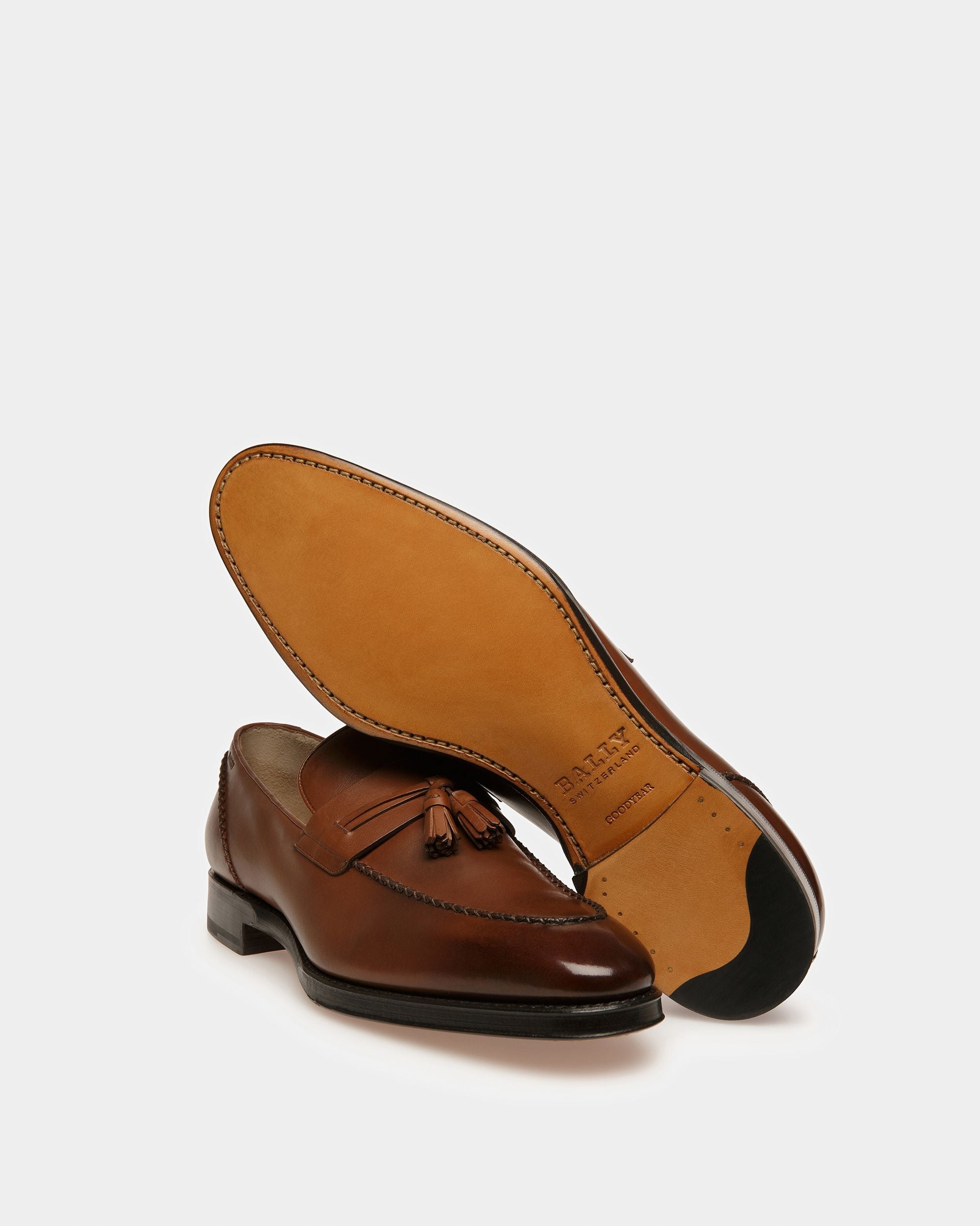 Bally Global - Skenny Leather Loafers In Brown - Brown