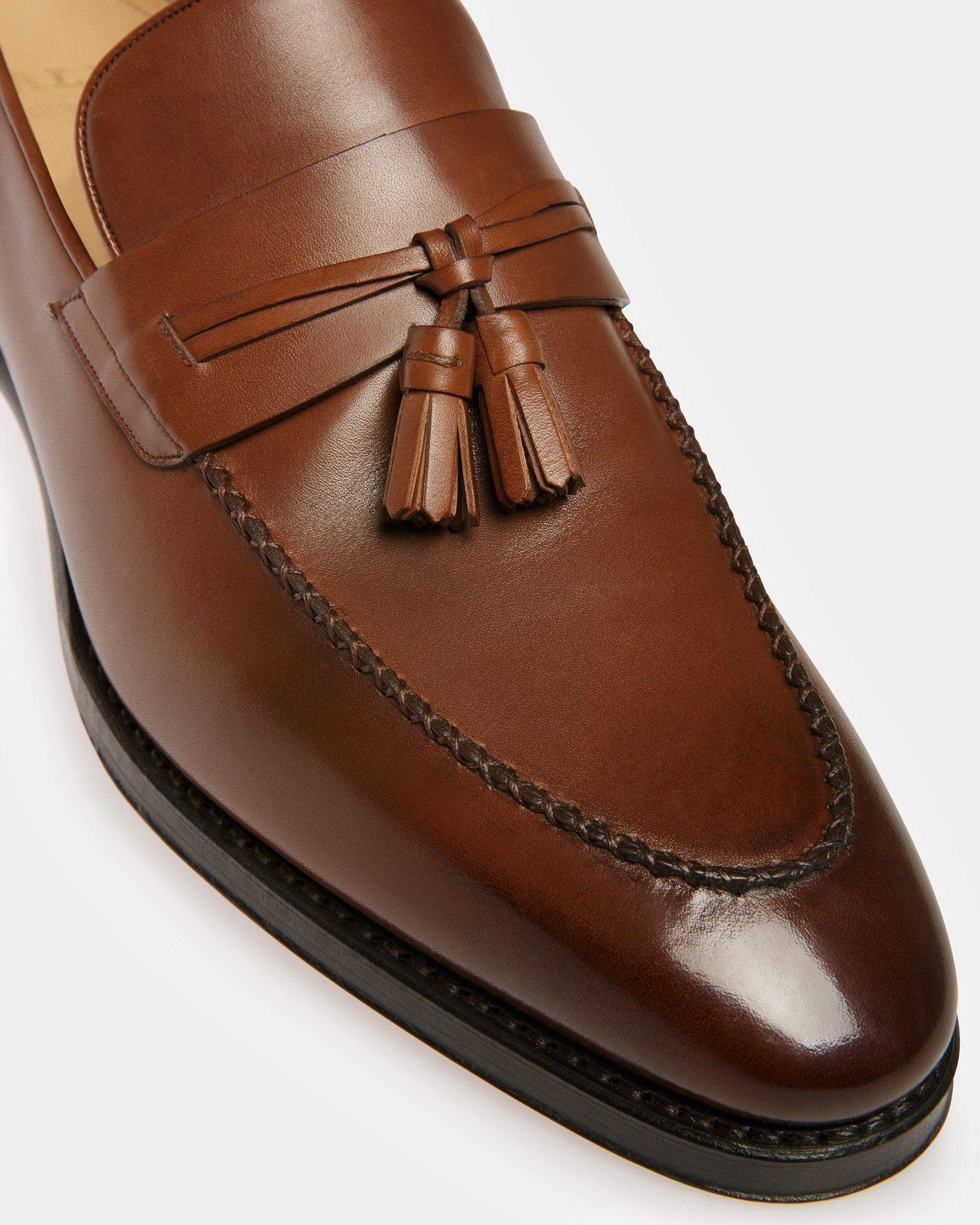 Bally Global - Skenny Leather Loafers In Brown - Brown
