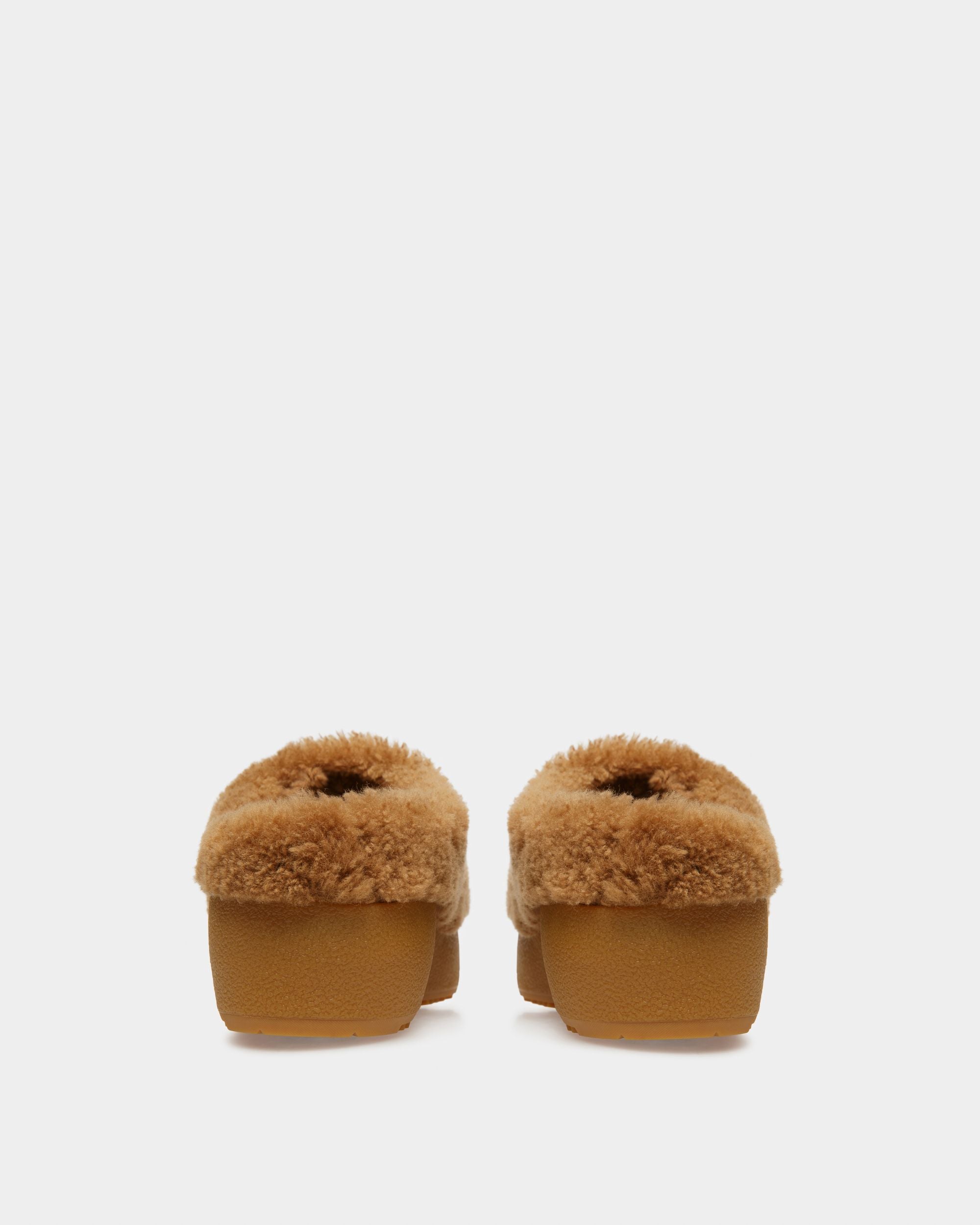 Bally Global - Crans Leather Slippers In Camel - Brown