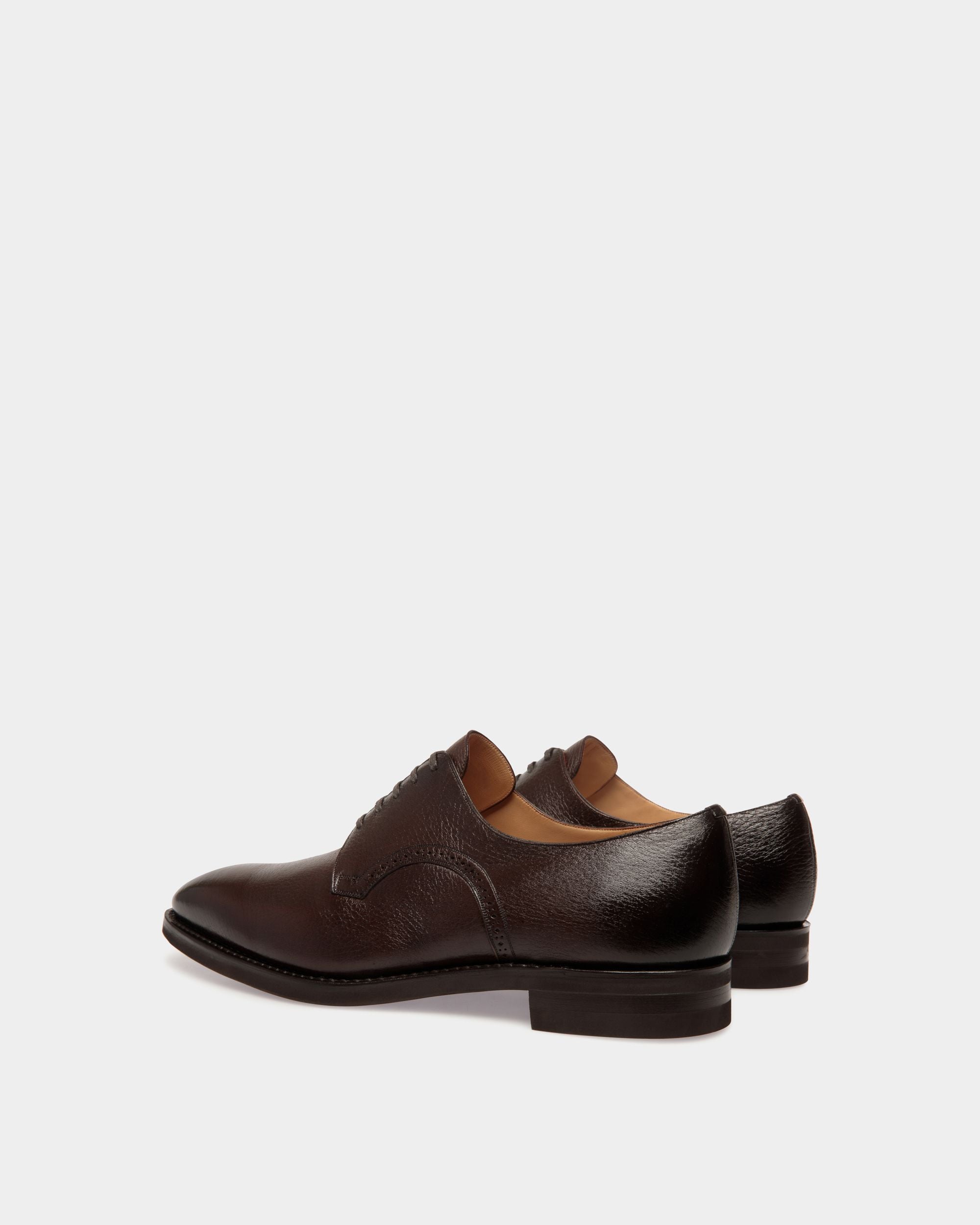 Bally Global - Scribe Derby in Brown Deer Leather - Brown