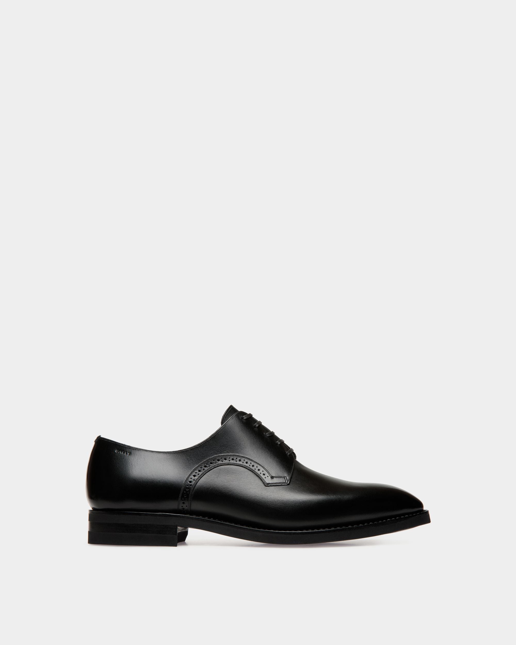 Bally Global - Scribe Derby in Black Leather - Negro