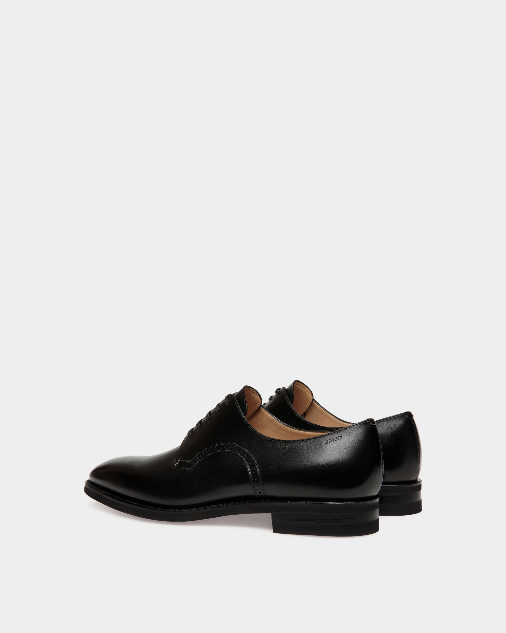 Bally Global - Scribe Derby in Black Leather - Negro