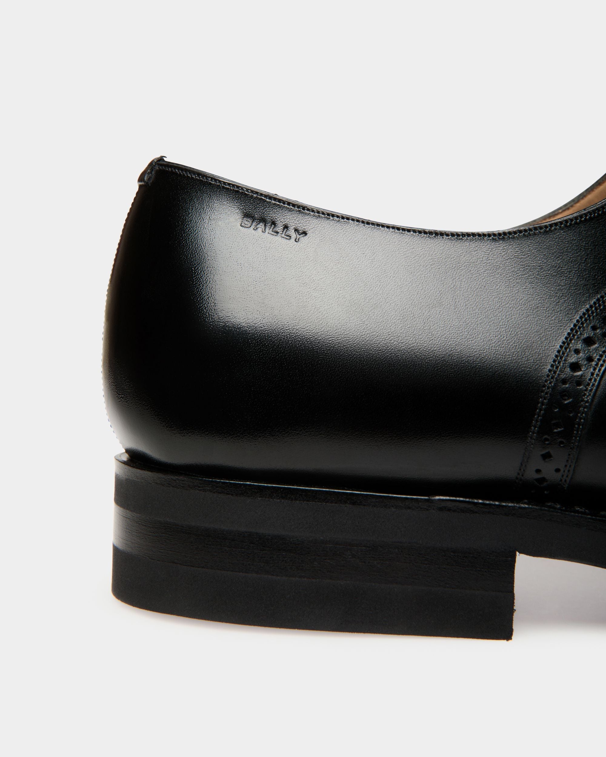 Bally Global - Scribe Derby in Black Leather - Negro