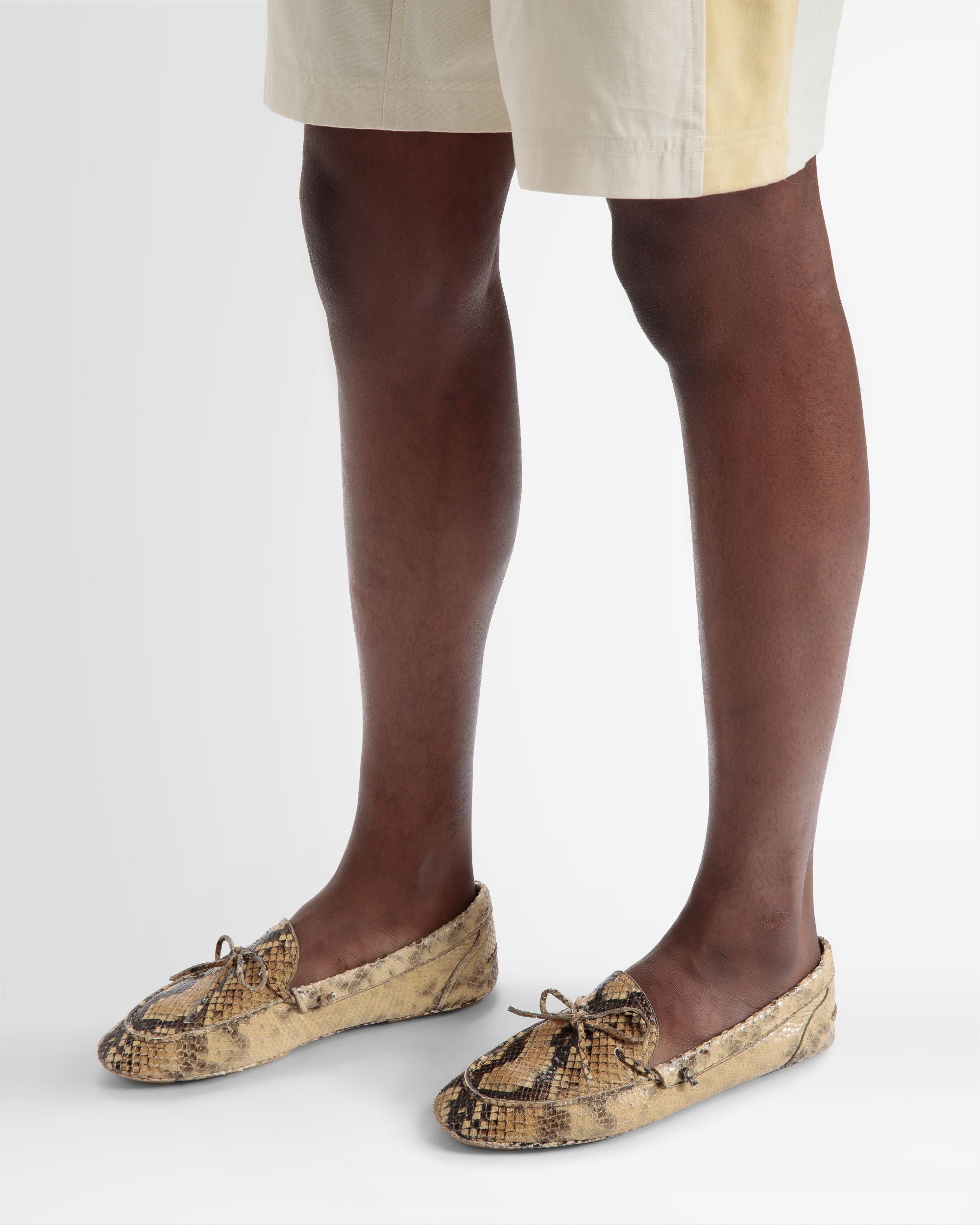 Bally Global - Hansen Drivers In Python Print - Brown