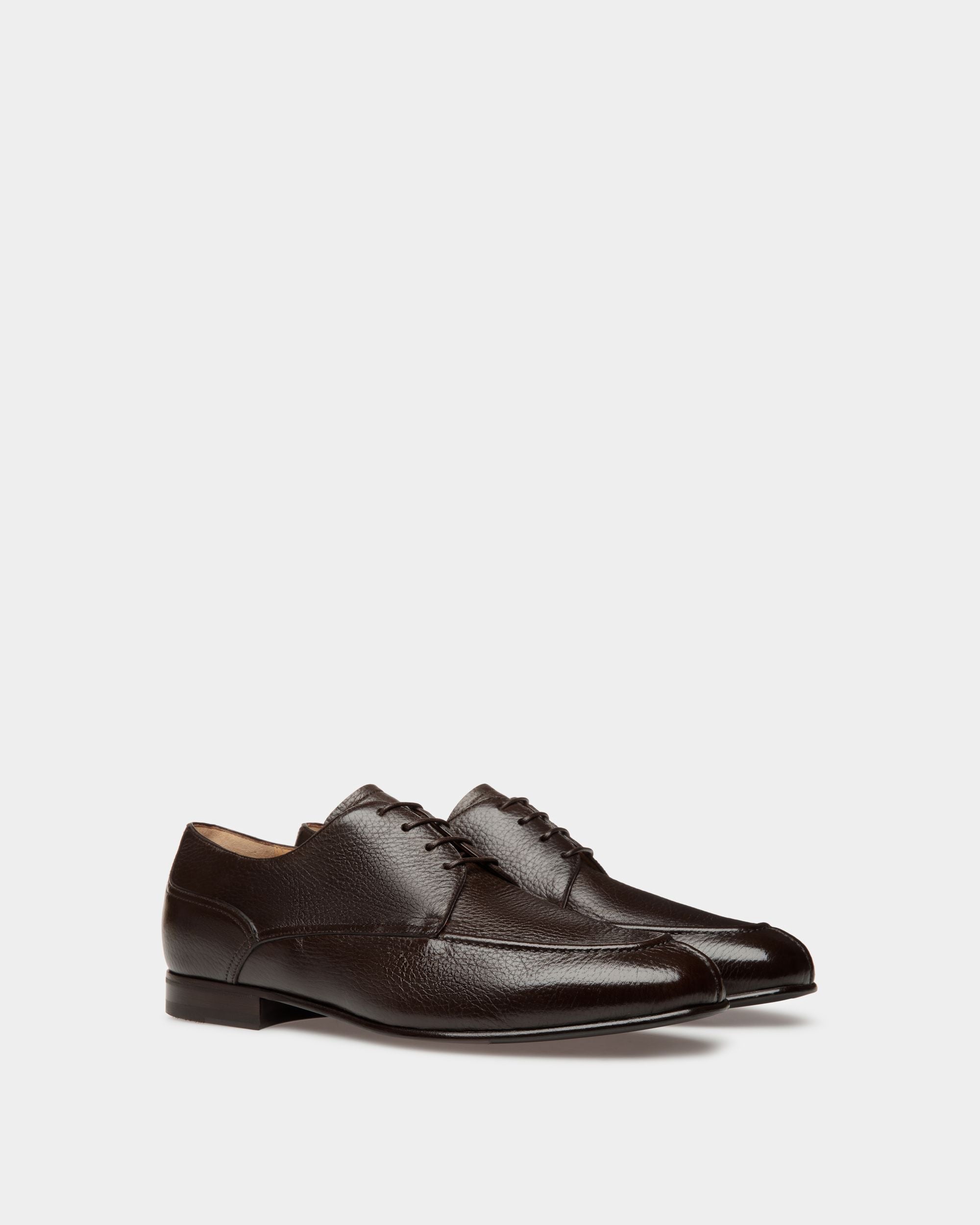 Bally Global - Suisse Lace-Ups In Brown Leather - Brown
