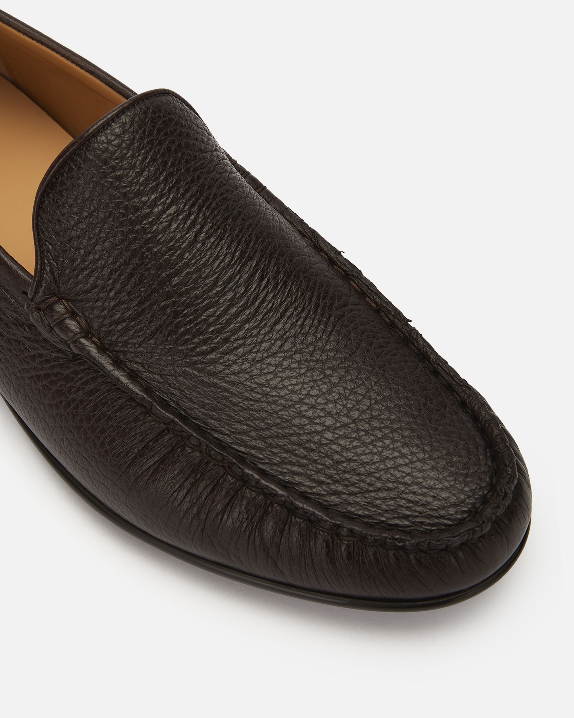 Bally Global - Men's Brown Leather Loafers - Brown