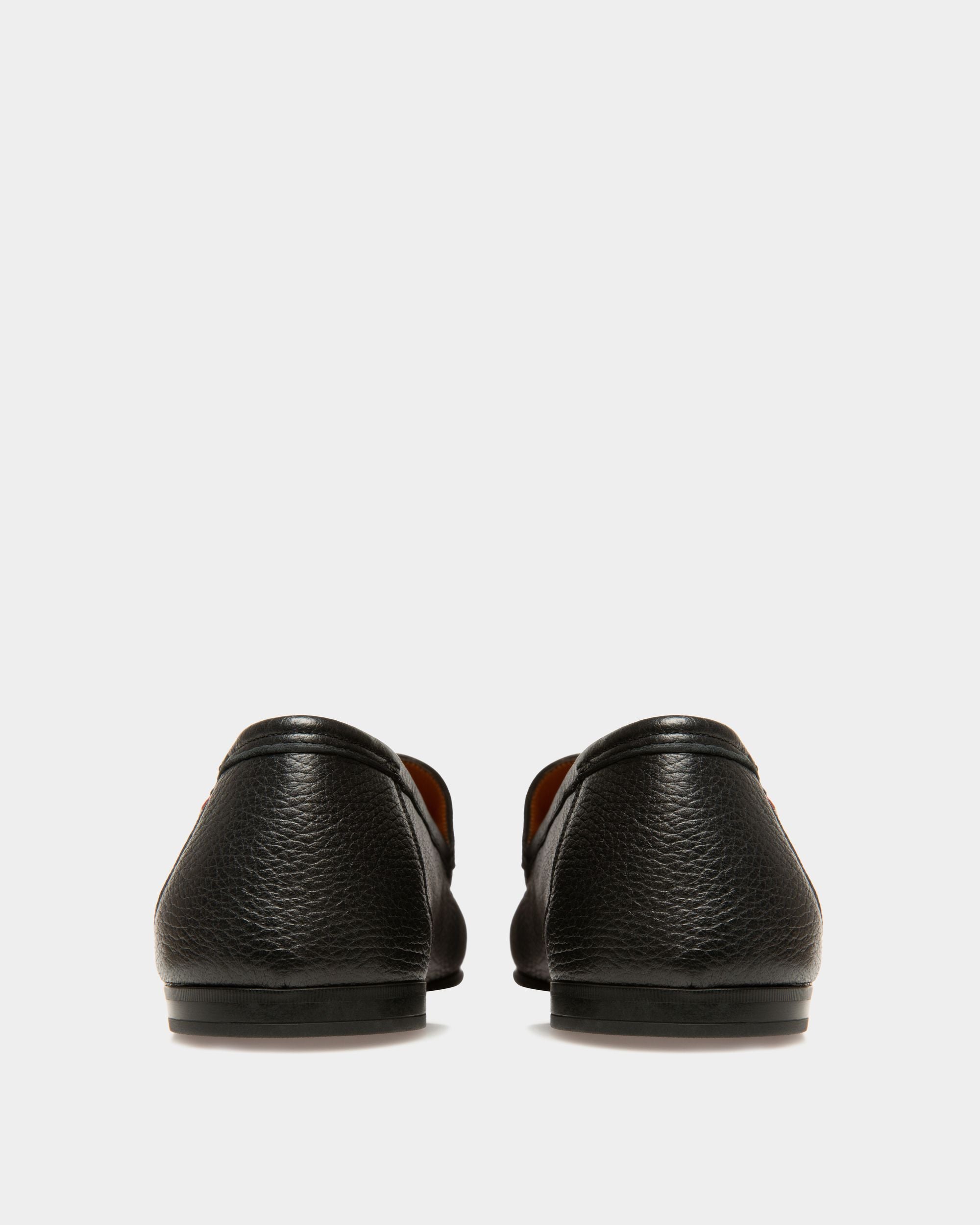 Bally Global - Men's Black Leather Loafers - Black