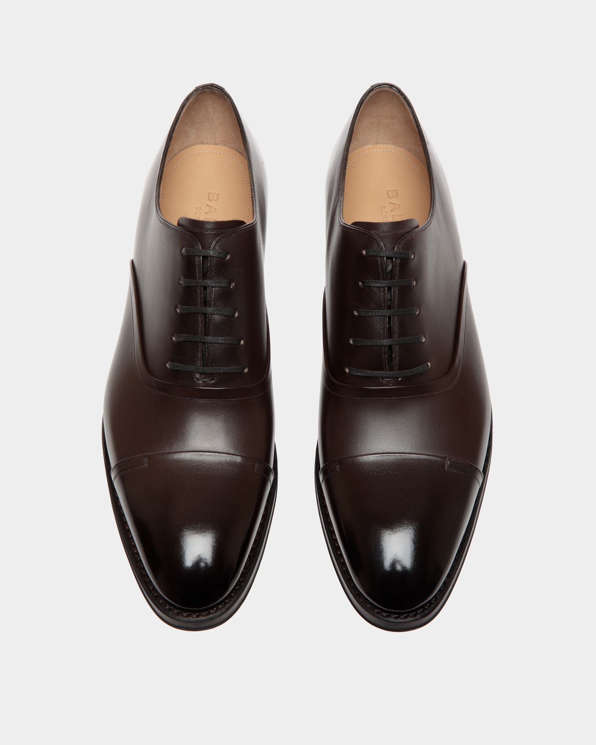 Bally Global - Scribe Oxford Shoes In Brown Leather - Brown
