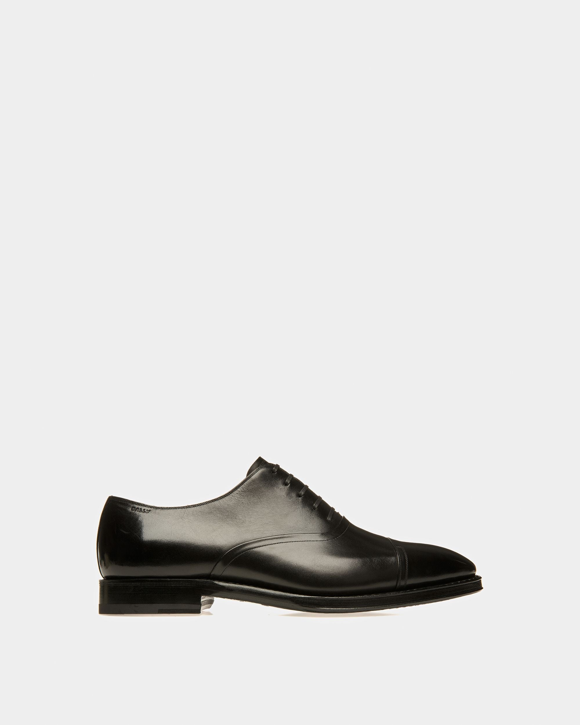 Bally Global - Richelieus Scribe En Cuir Noir - Noir
