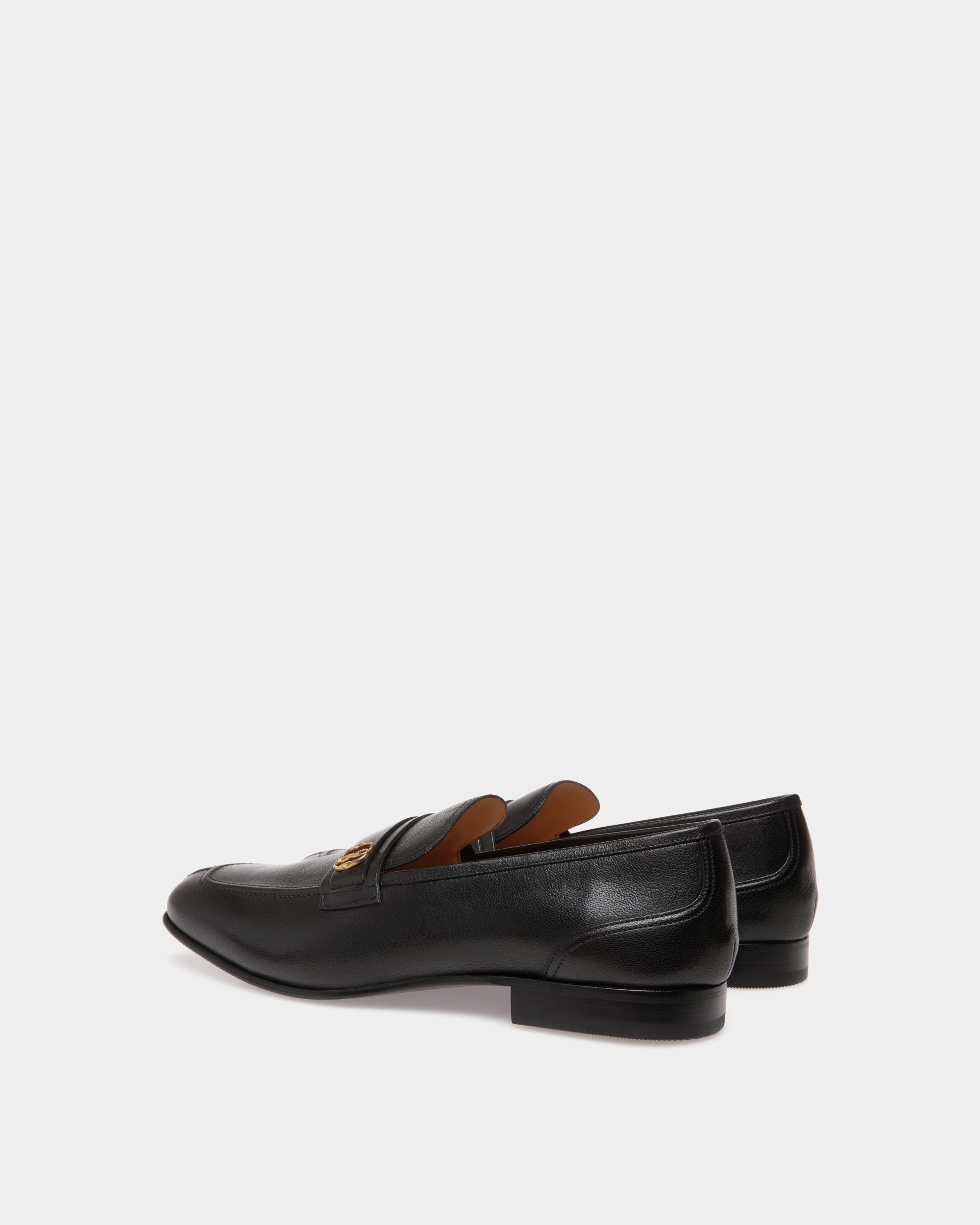 Bally Global - Suisse Loafer In Black Leather - Black