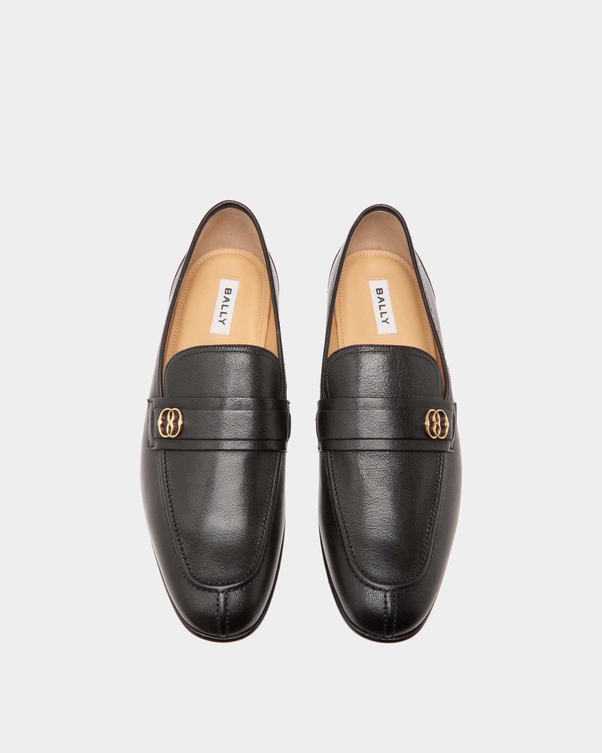 Bally Global - Suisse Loafer In Black Leather - Black