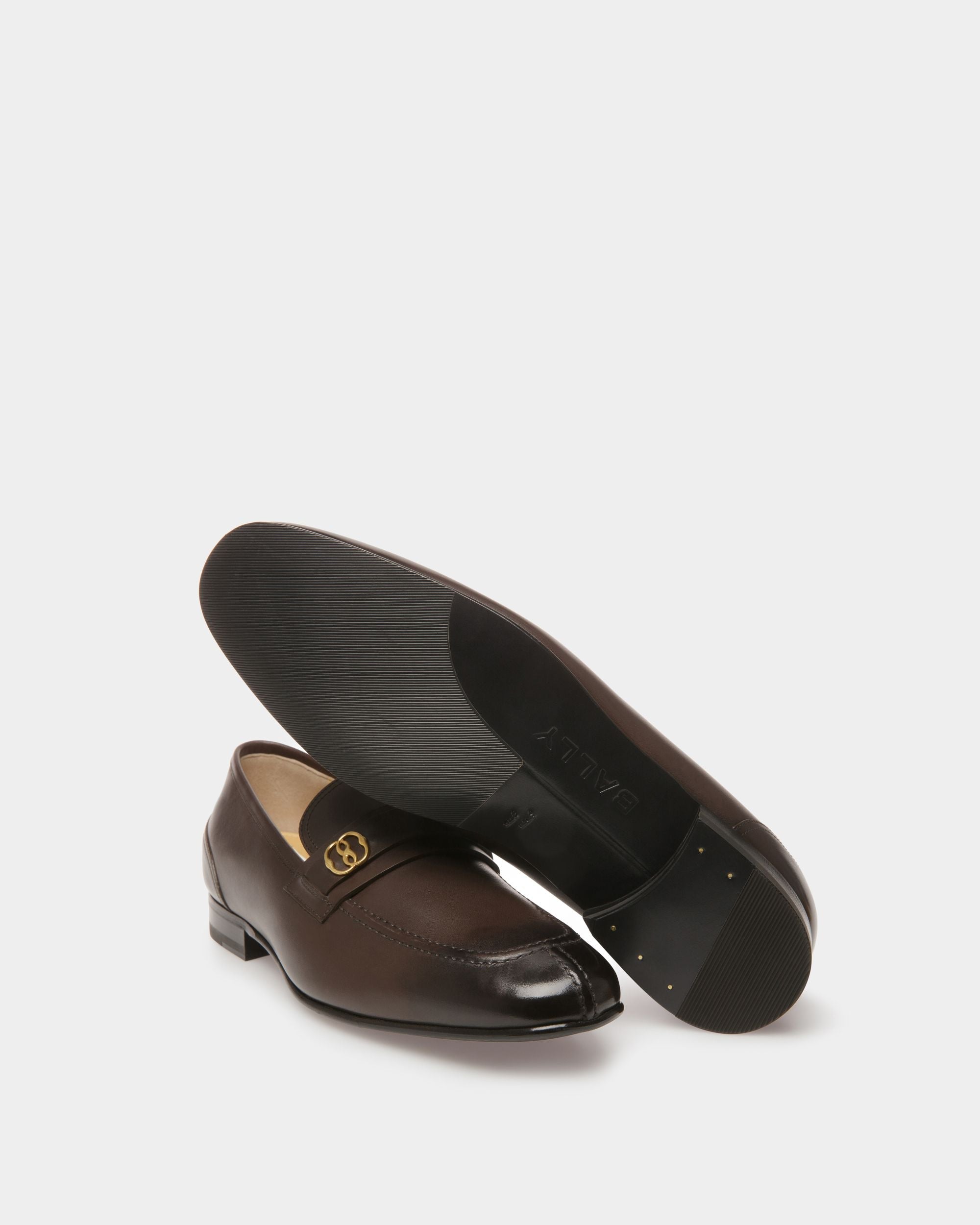 Bally Global - Suisse Loafers In Brown Leather - Brown