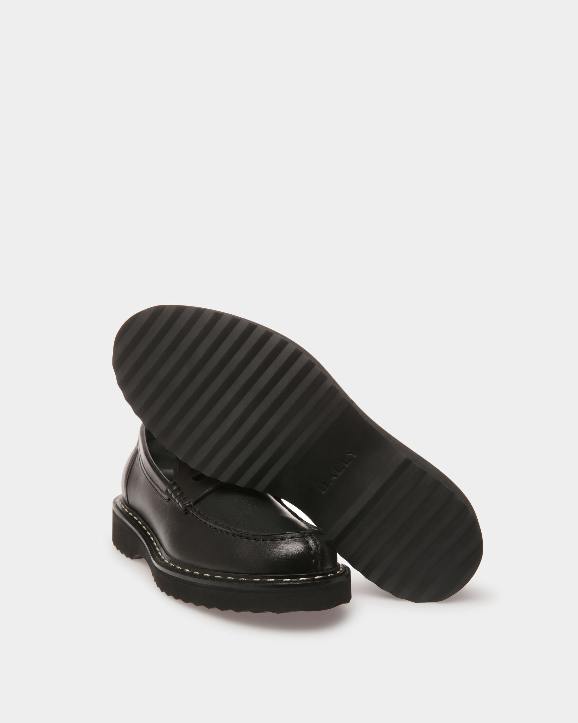Bally Global - Neasden Loafers In Black Leather - Black