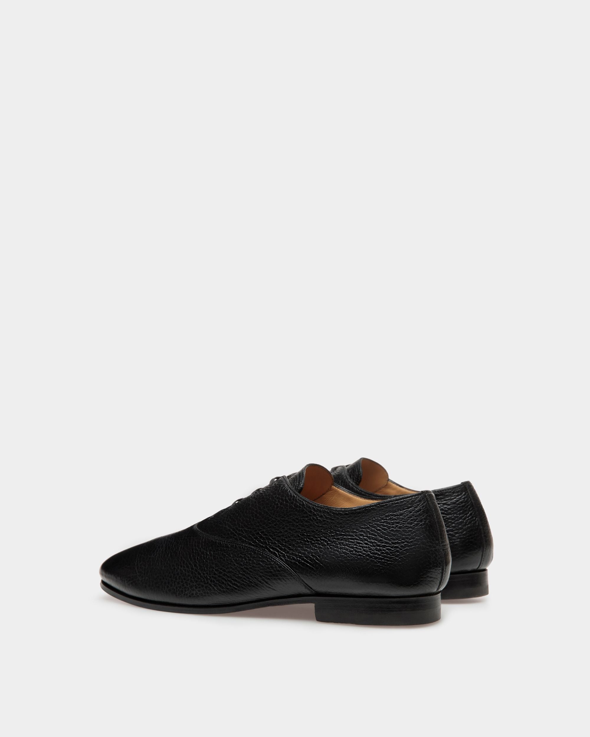 Bally Global - Pinte Oxfords In Black Leather - Black