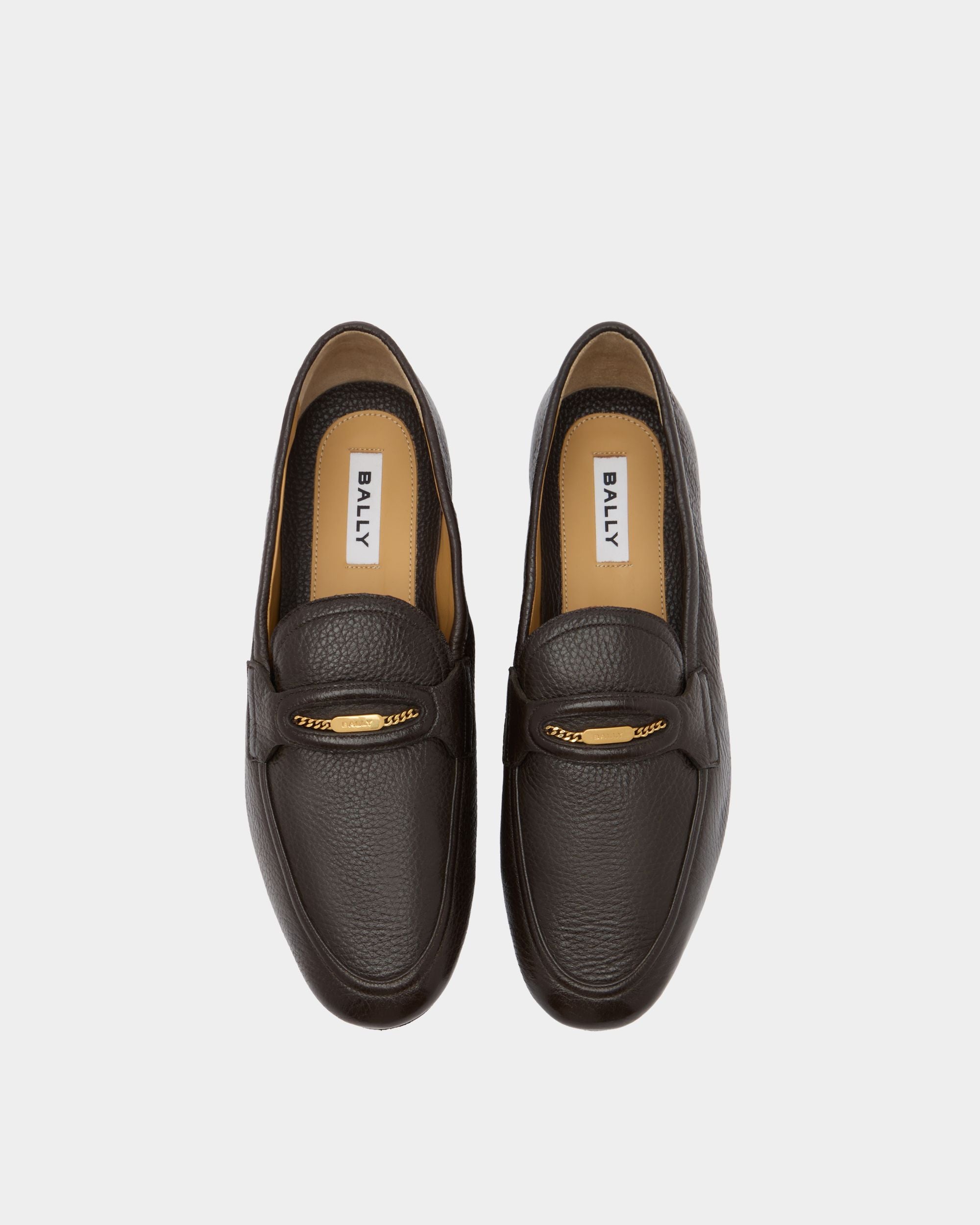 Bally Global - Plume Loafer In Brown Leather - Brown