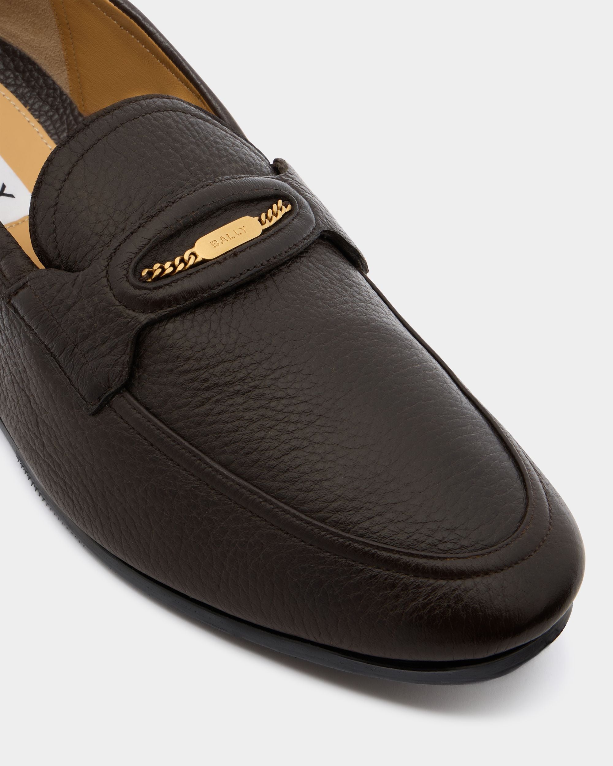 Bally Global - Plume Loafer In Brown Leather - Brown