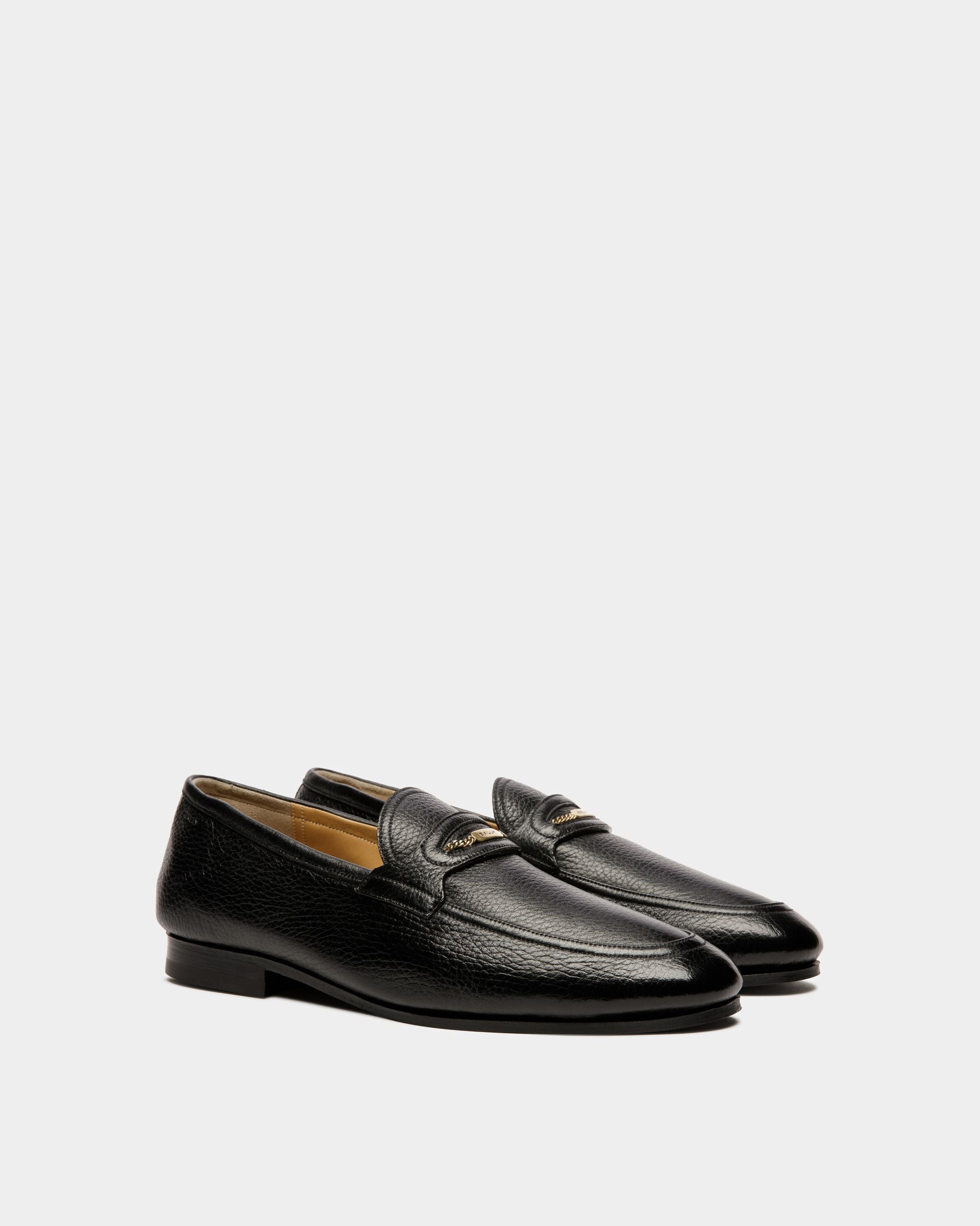 Bally Global - Pesek Loafers In Black Leather - Black