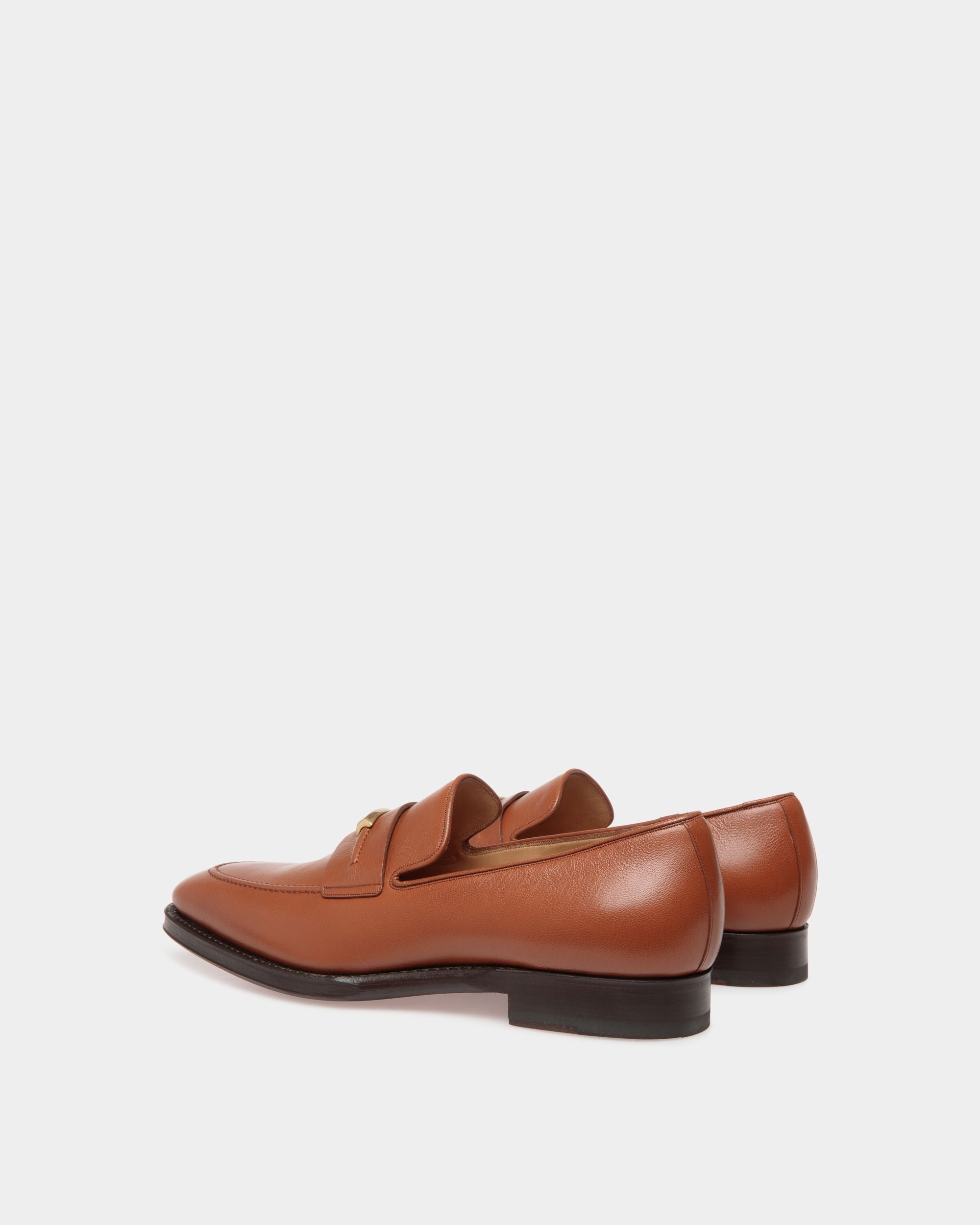 Bally Global - Scribe Loafer In Brown Leather - Brown