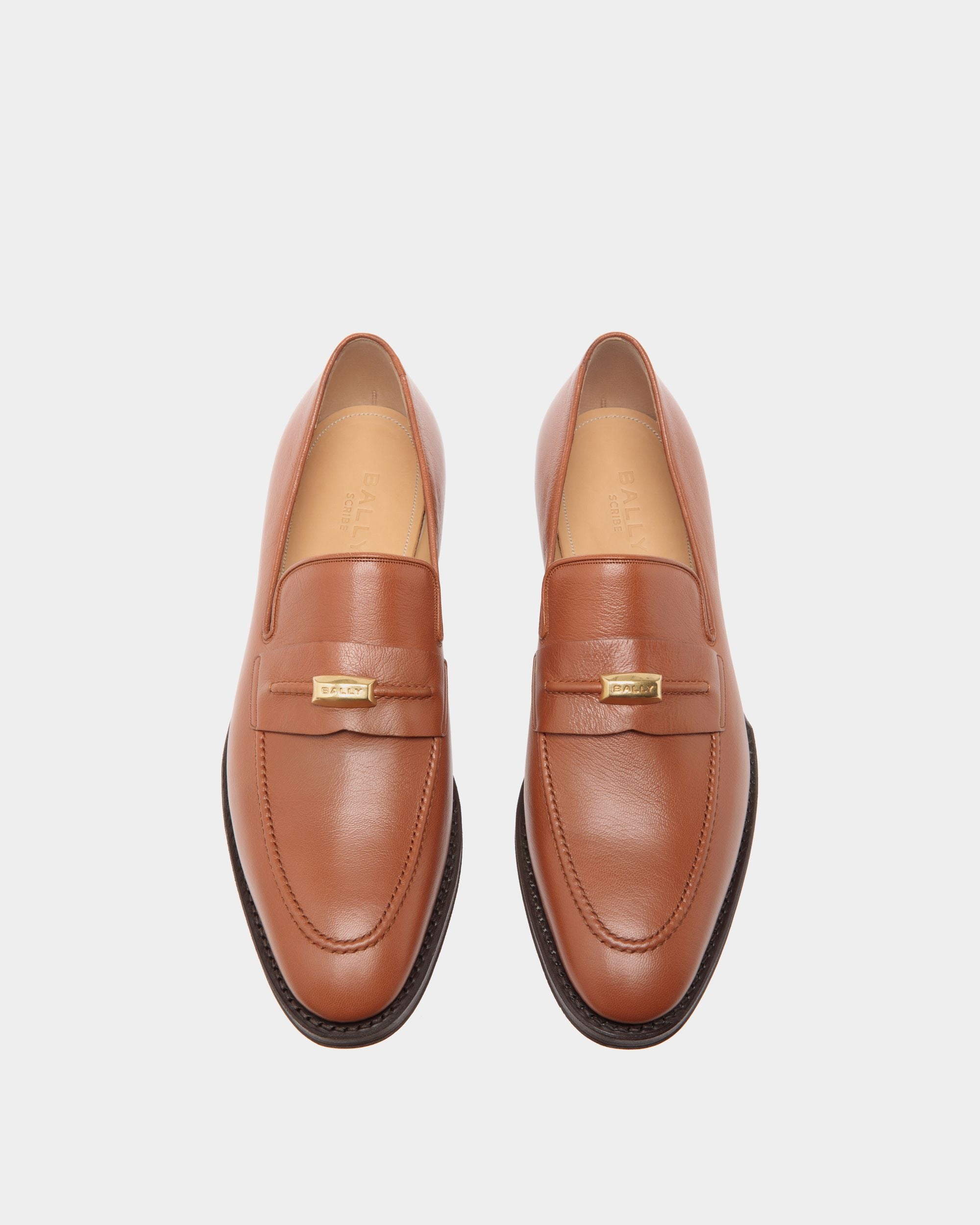 Bally Global - Scribe Loafer In Brown Leather - Brown