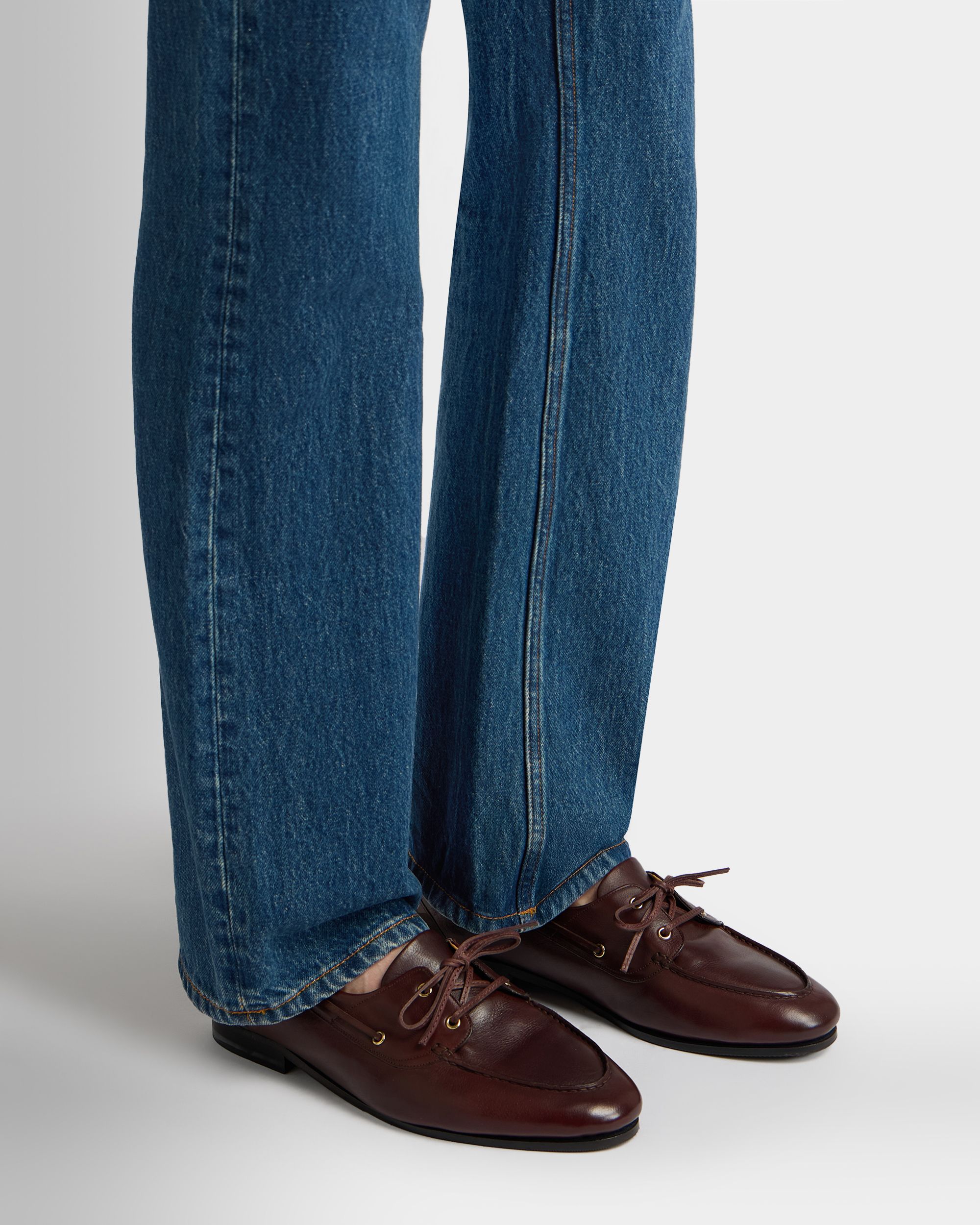 Bally Global - Plume Moccasin in Burgundy Leather - Burgundy