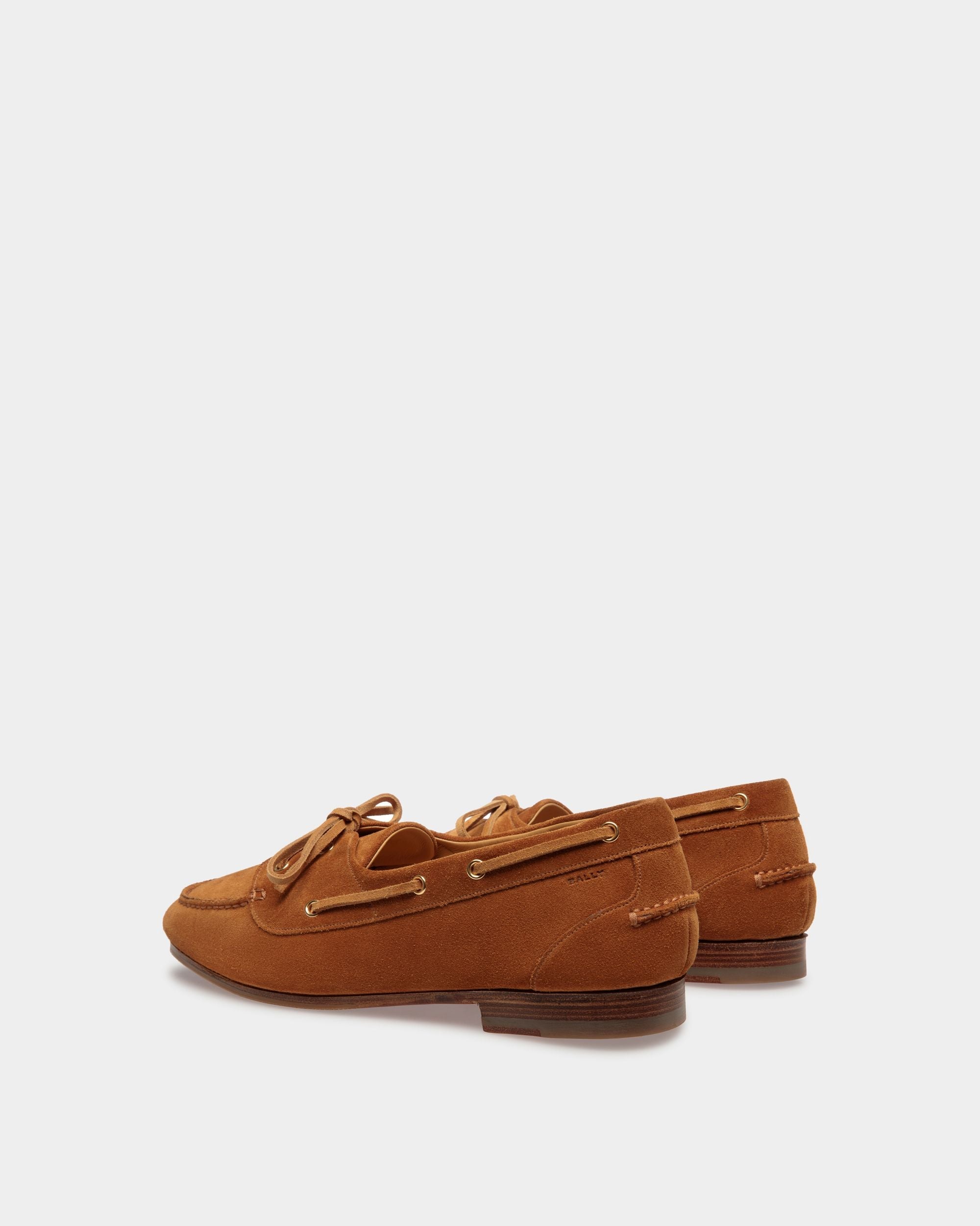 Bally Global - Plume Moccasin in Brown Suede - Brown