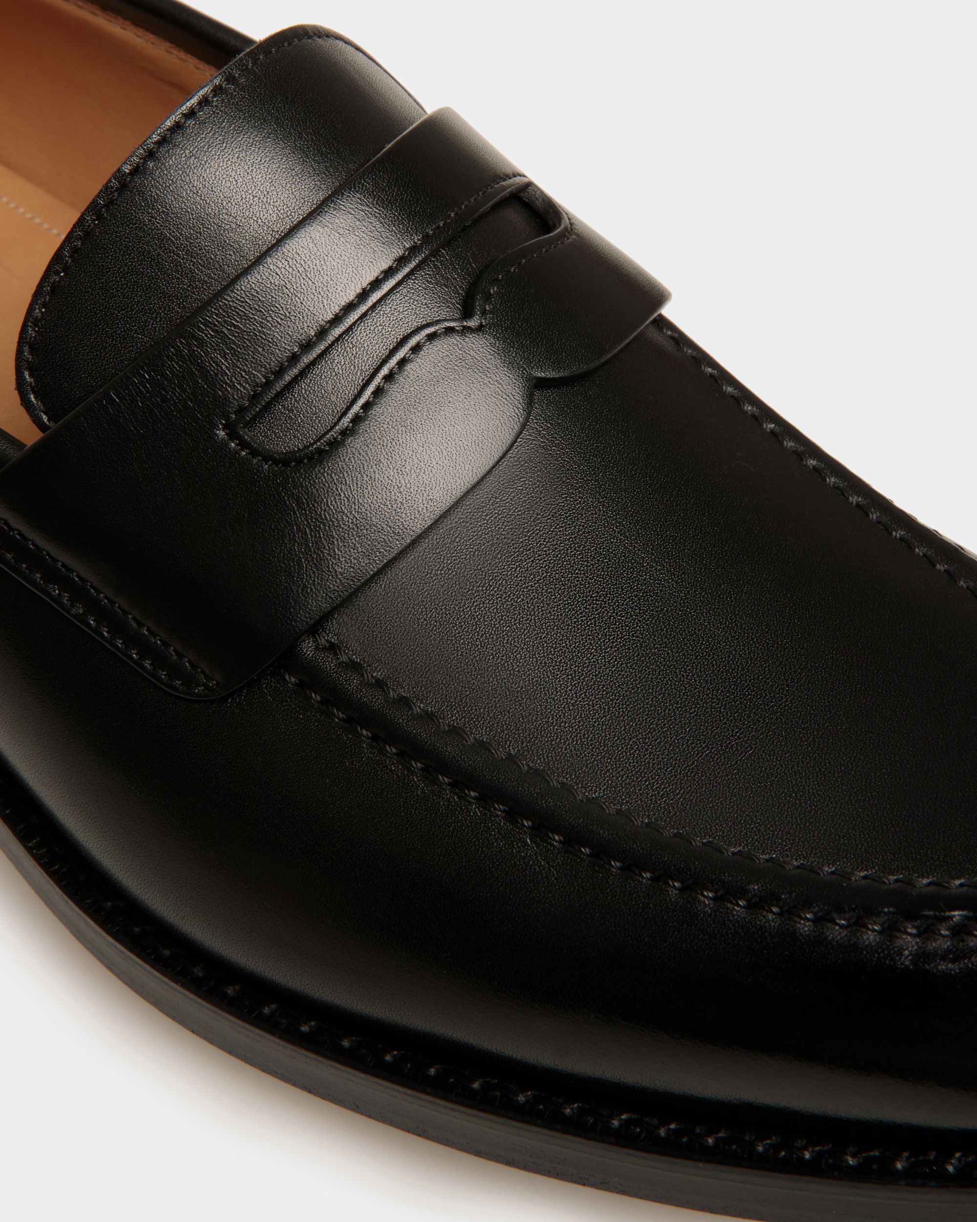 Bally Global - Mocasín Schoenen De Piel En Negro - Negro