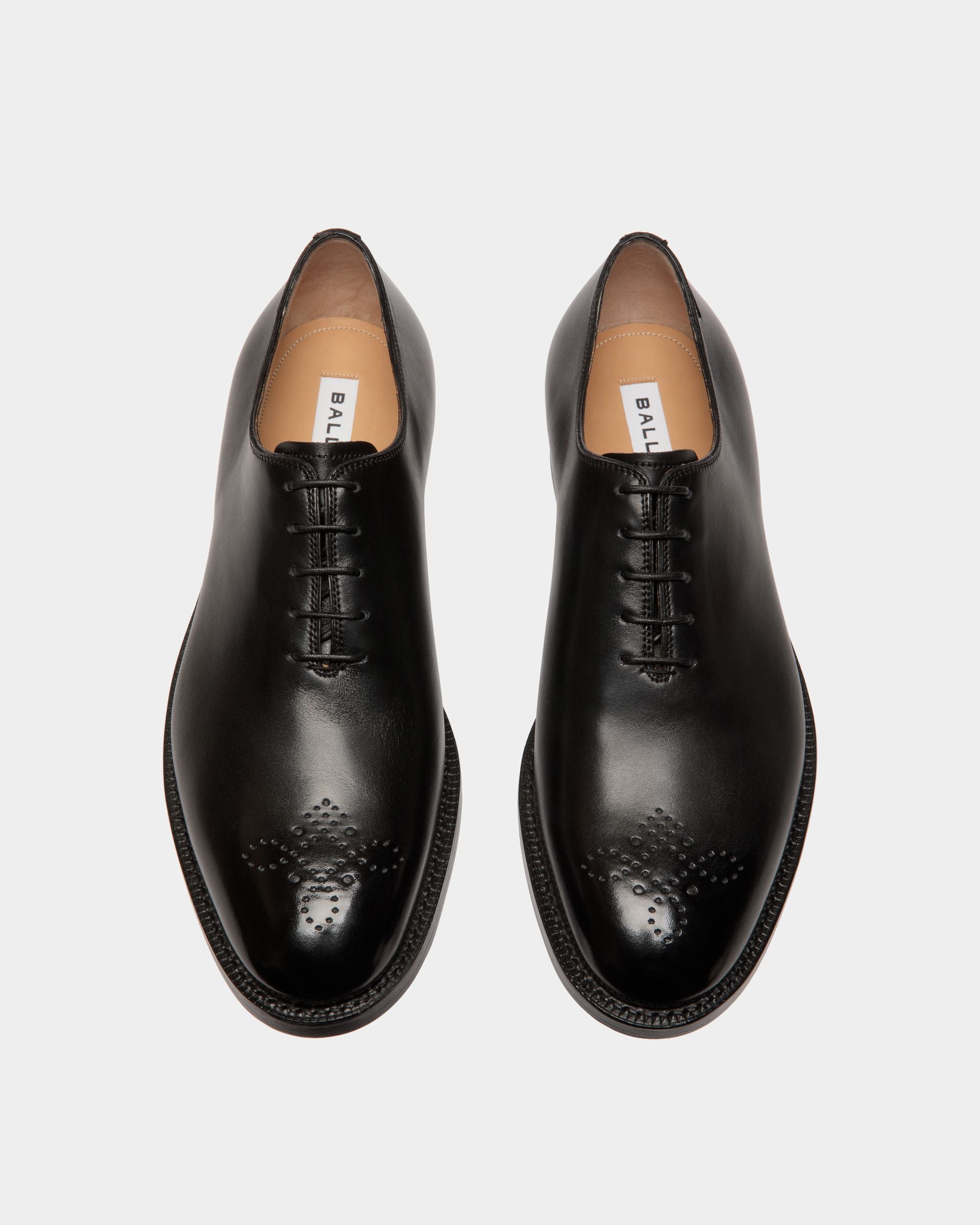 Bally Global - Schoenen Oxford In Black Leather - Black