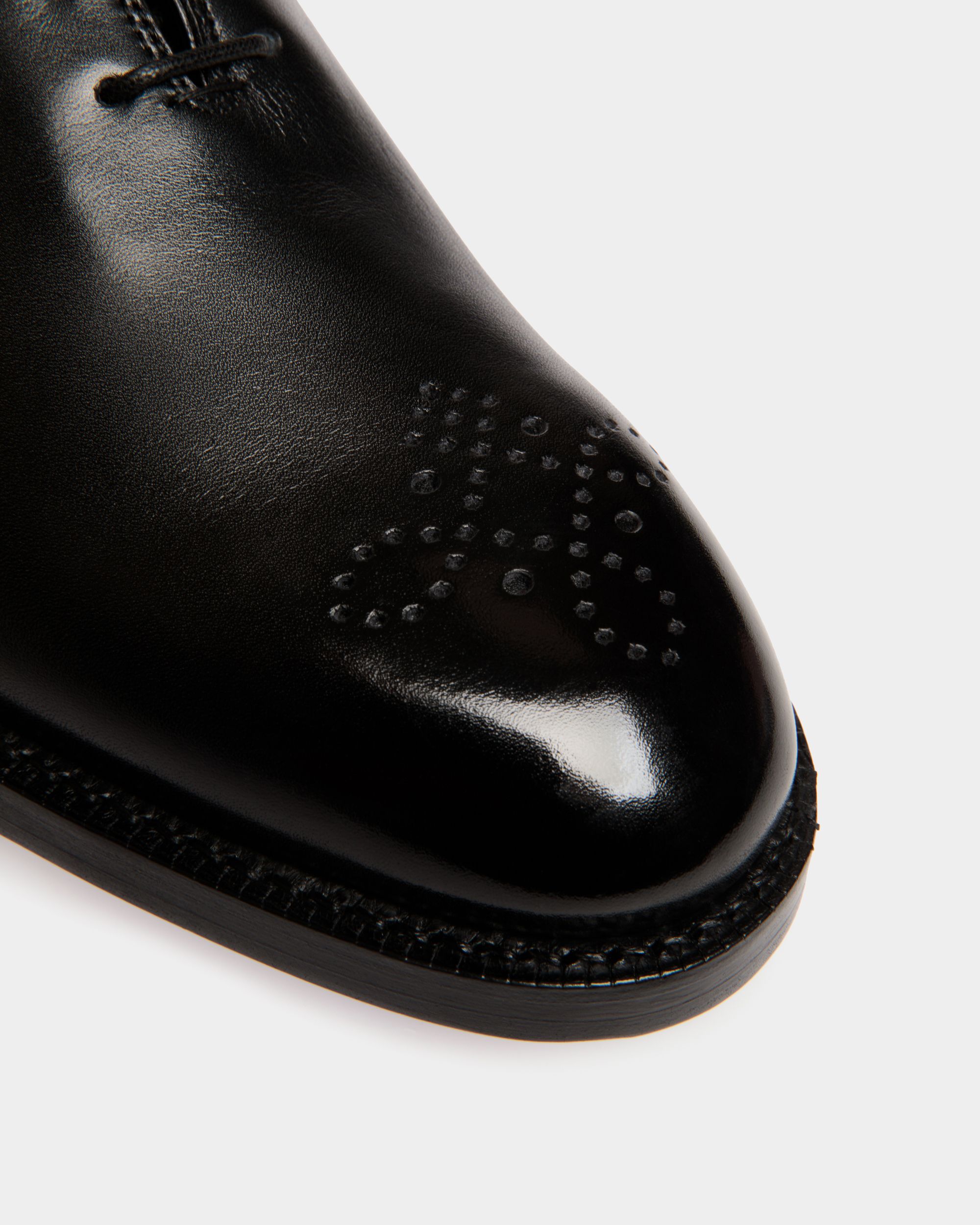 Bally Global - Schoenen Oxford In Black Leather - Black