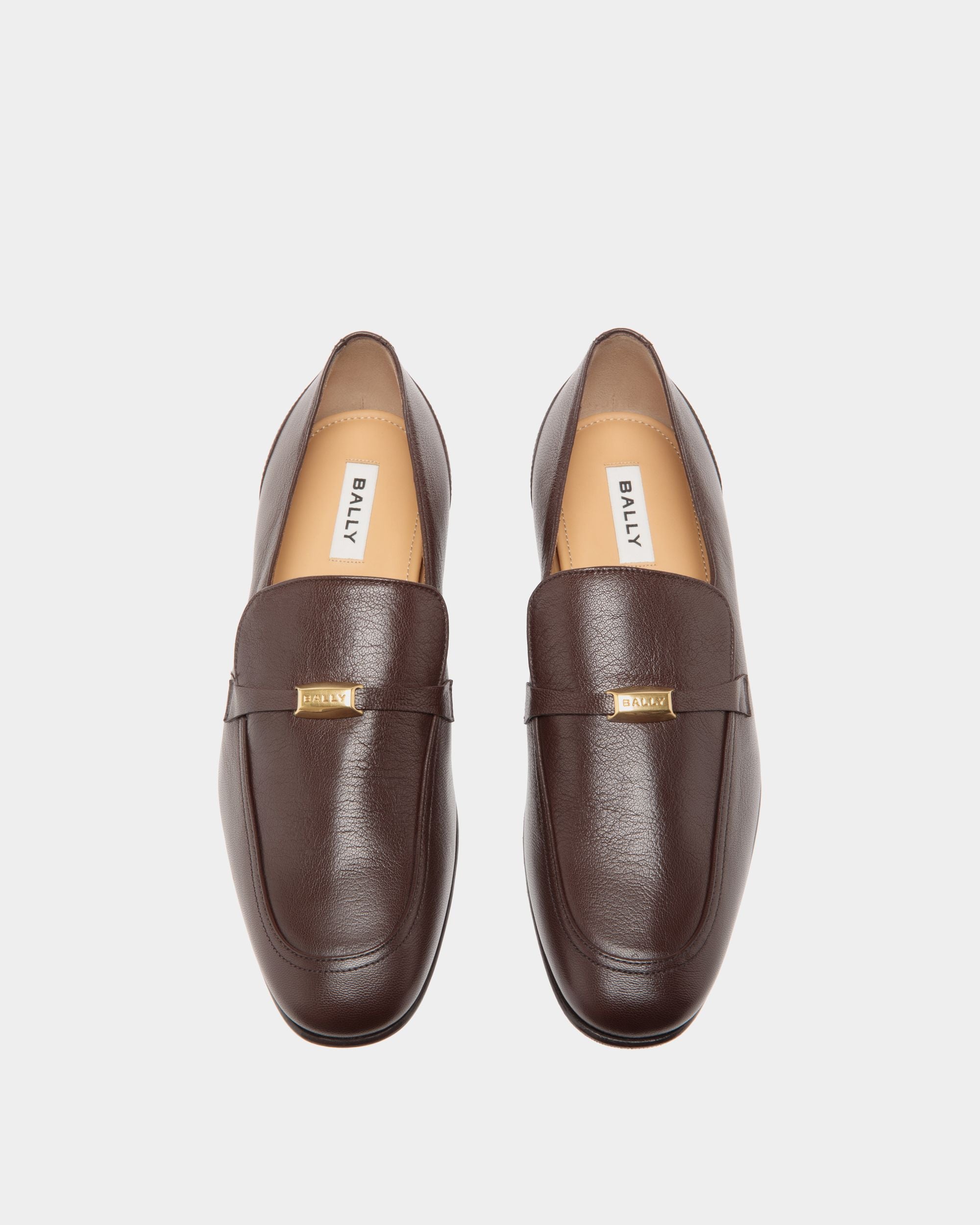 Bally Global - Loafer In Brown Leather - Brown