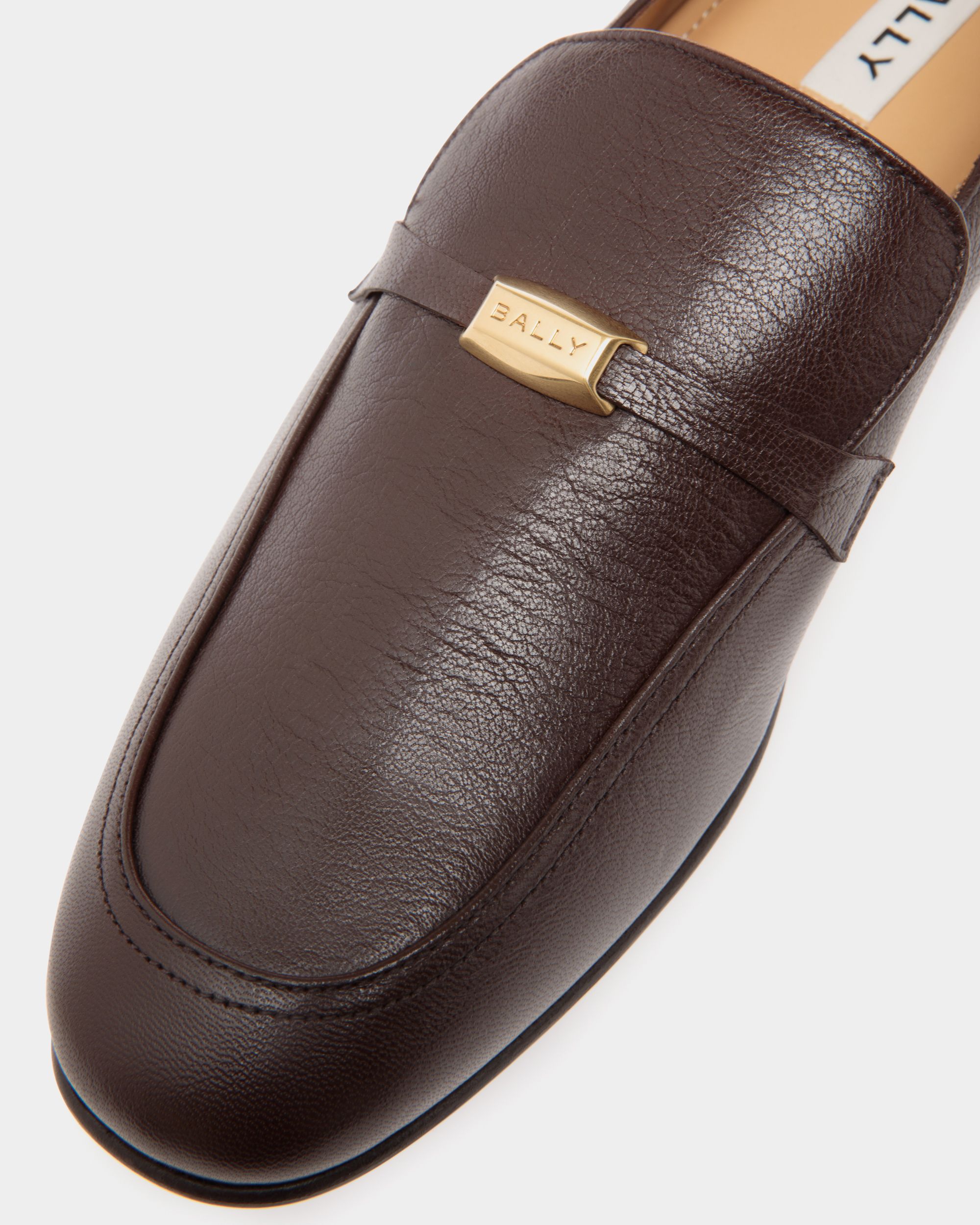 Bally Global - Loafer In Brown Leather - Brown