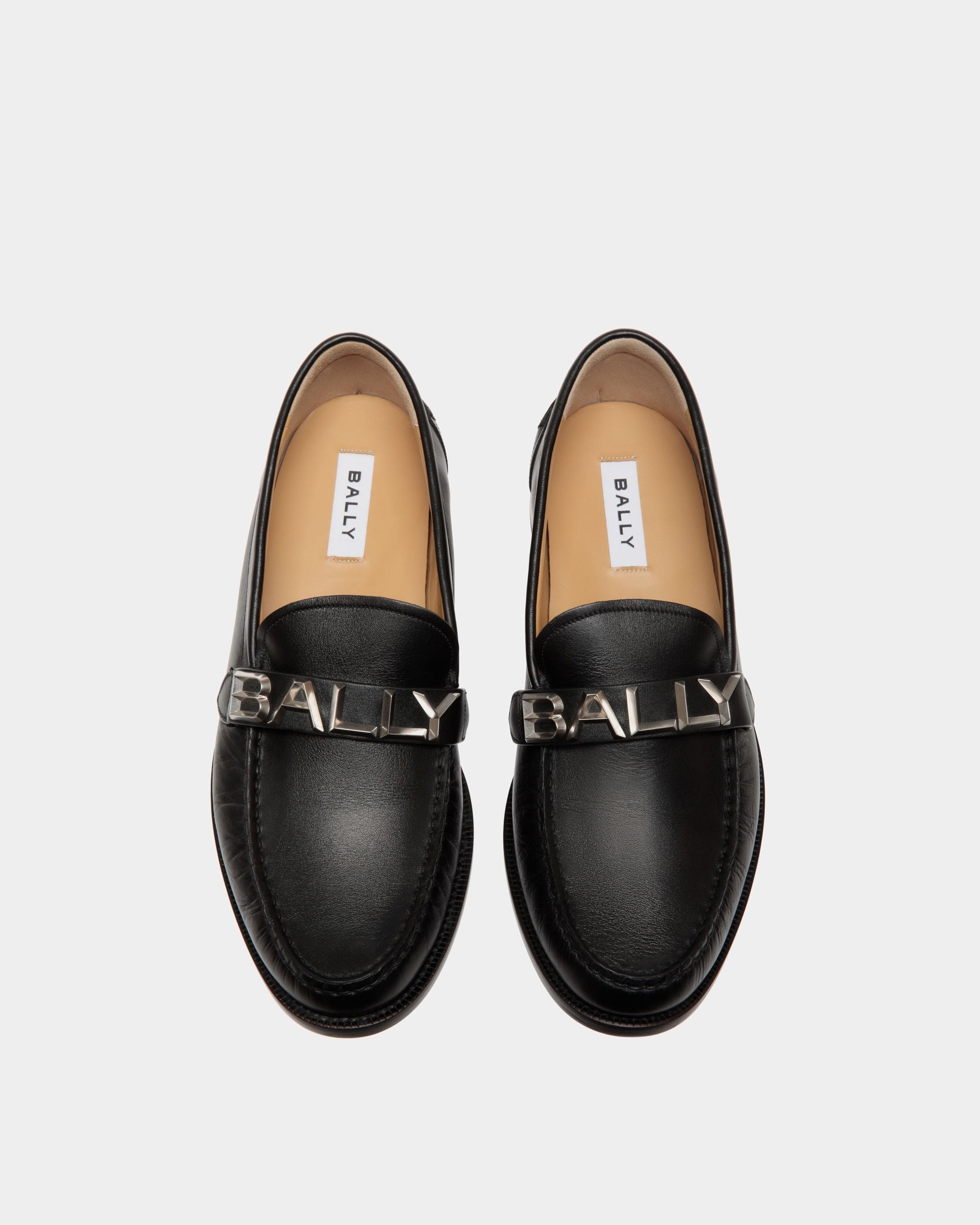Bally Global - Oregon Moccassins In Black Leather - Black