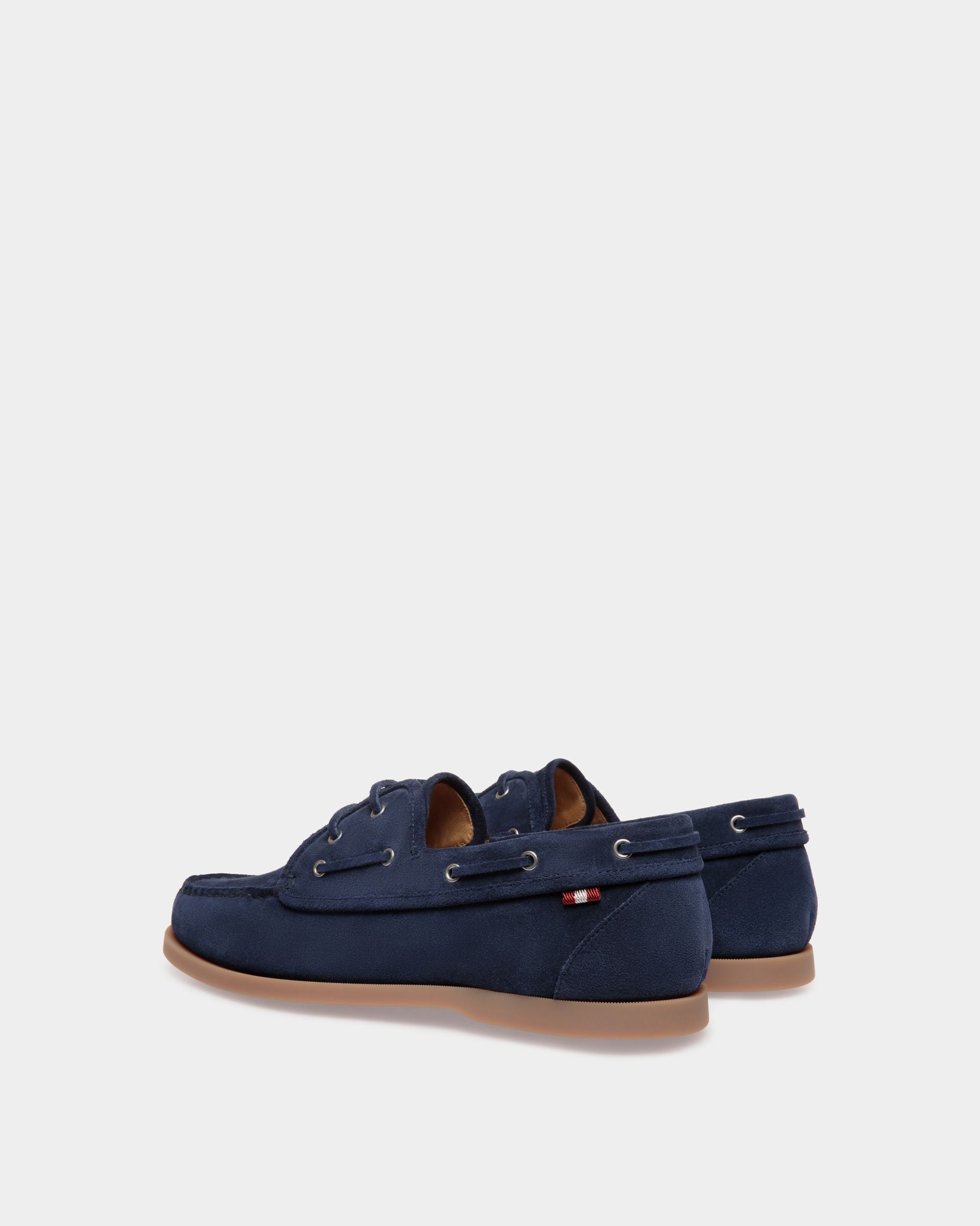 Bally Global - Nelson Moccassins In Blue Leather - Blue