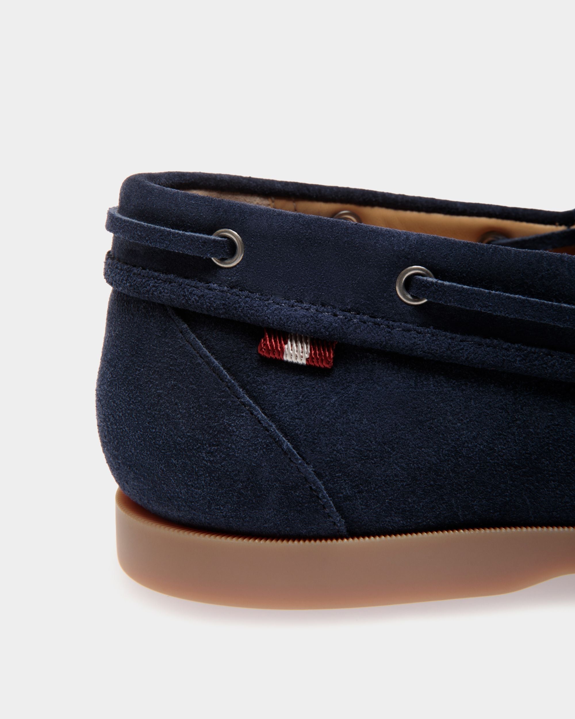 Bally Global - Nelson Moccassins In Blue Leather - Blue