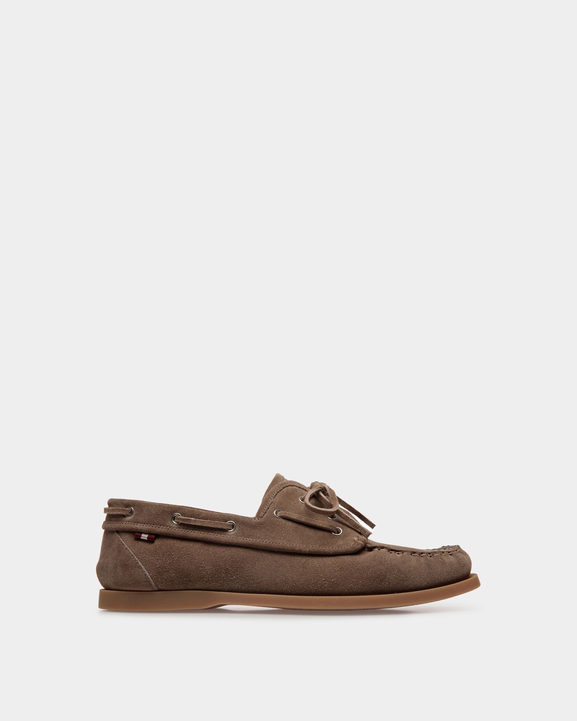 Bally Global - Nelson Loafer in Beige Suede Leather - Beige