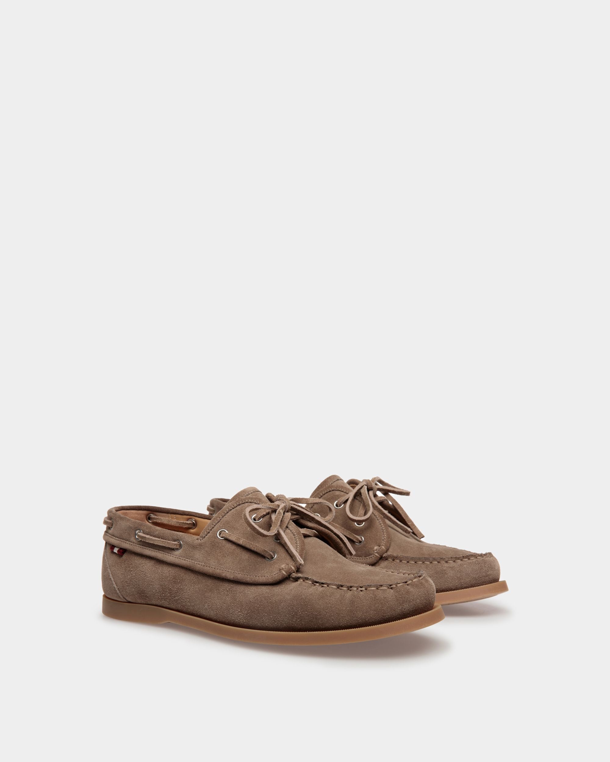 Bally Global - Nelson Loafer in Beige Suede Leather - Beige