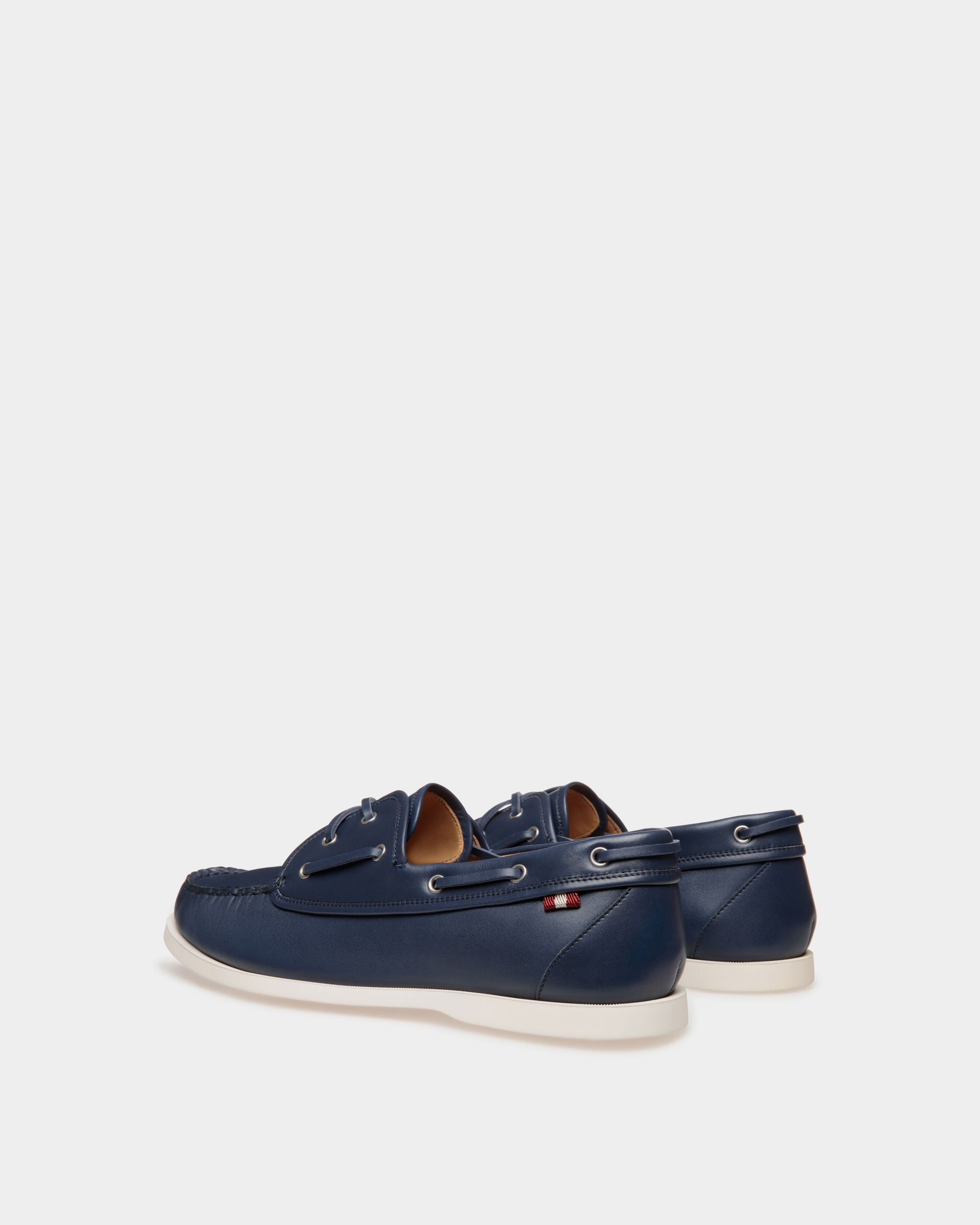 Bally Global - Nelson Loafer in Leather - Blue