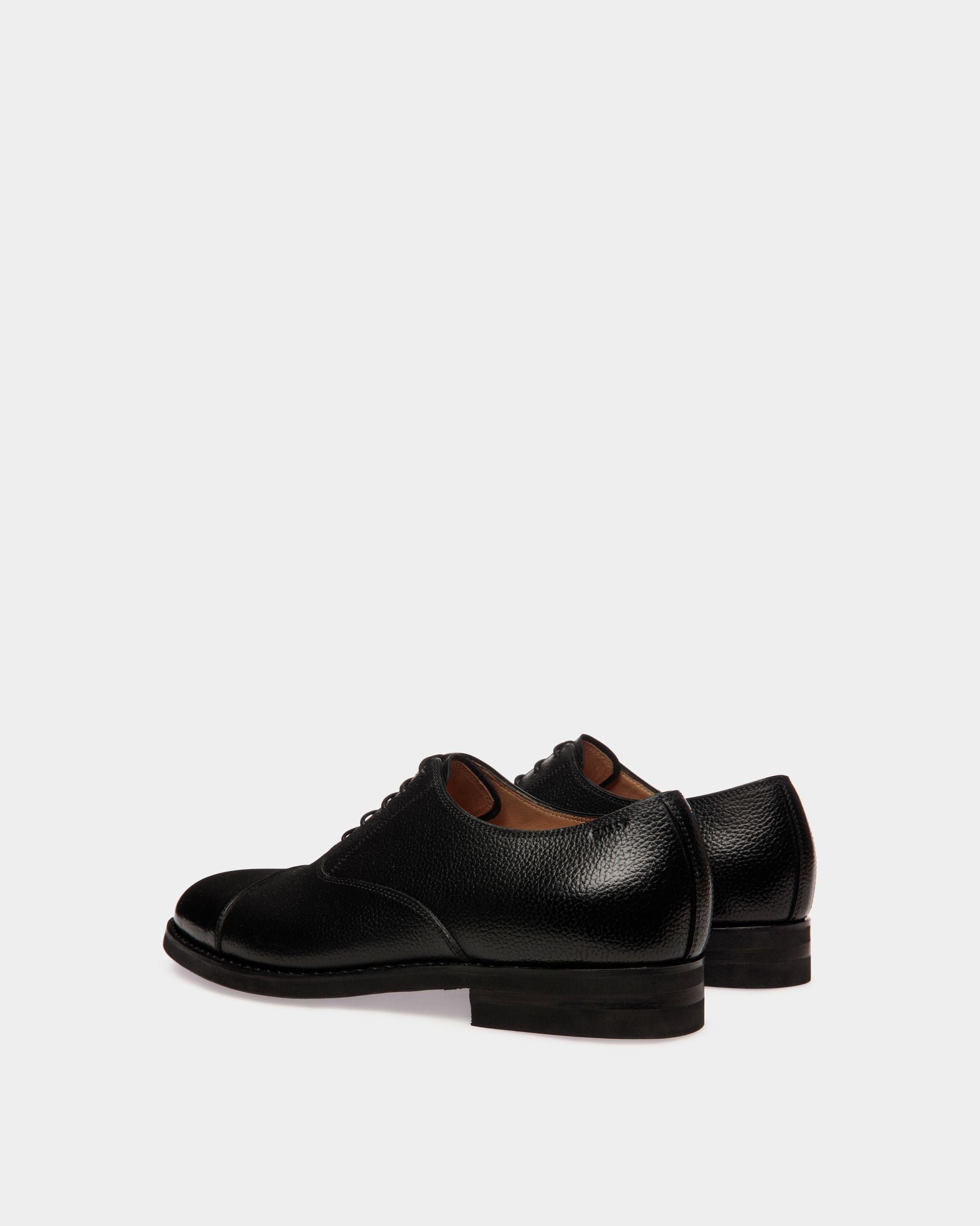 Bally Global - Schoenen Oxford In Black Grained Leather - Black