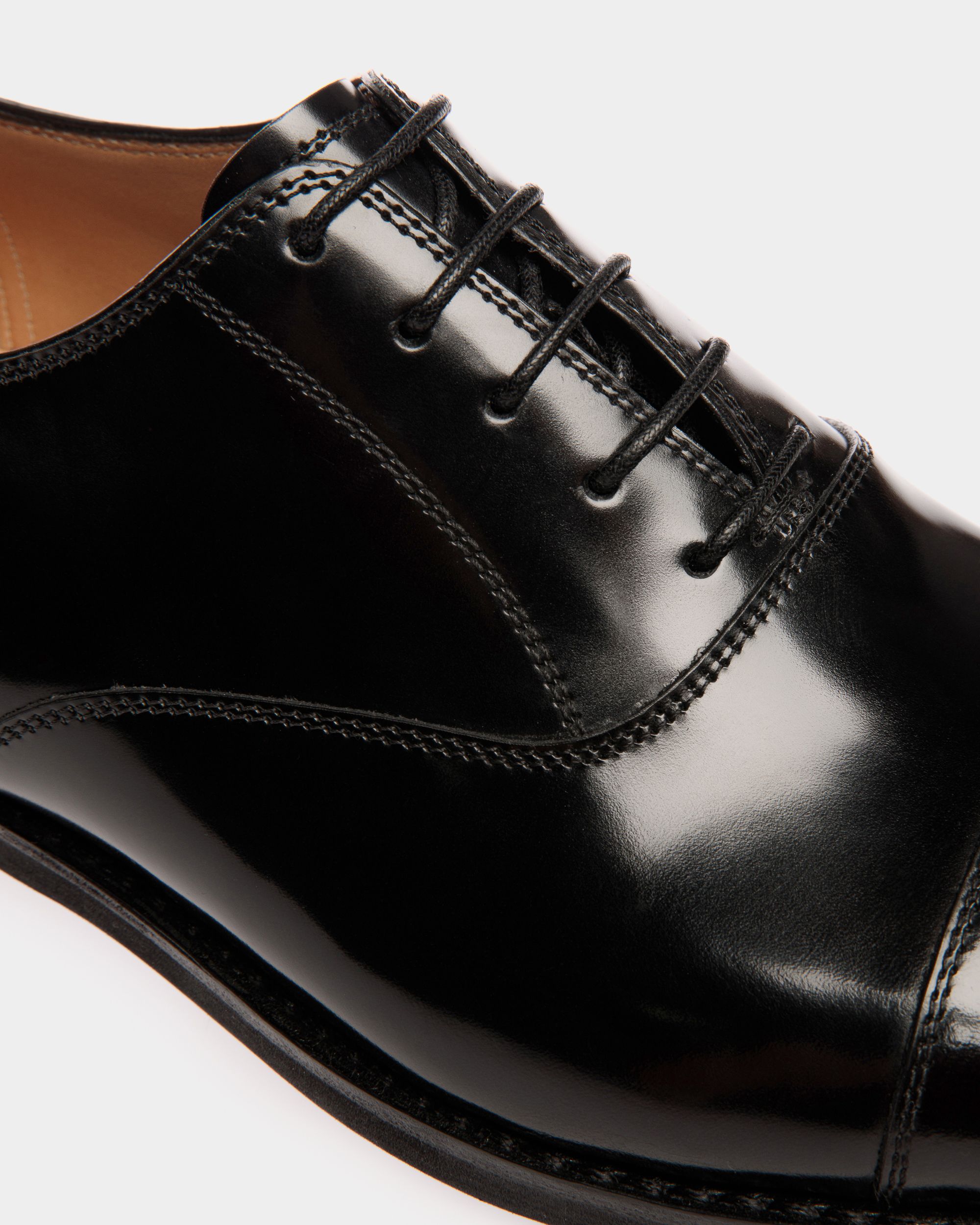Bally Global - Schoenen Oxford In Black Leather - Black