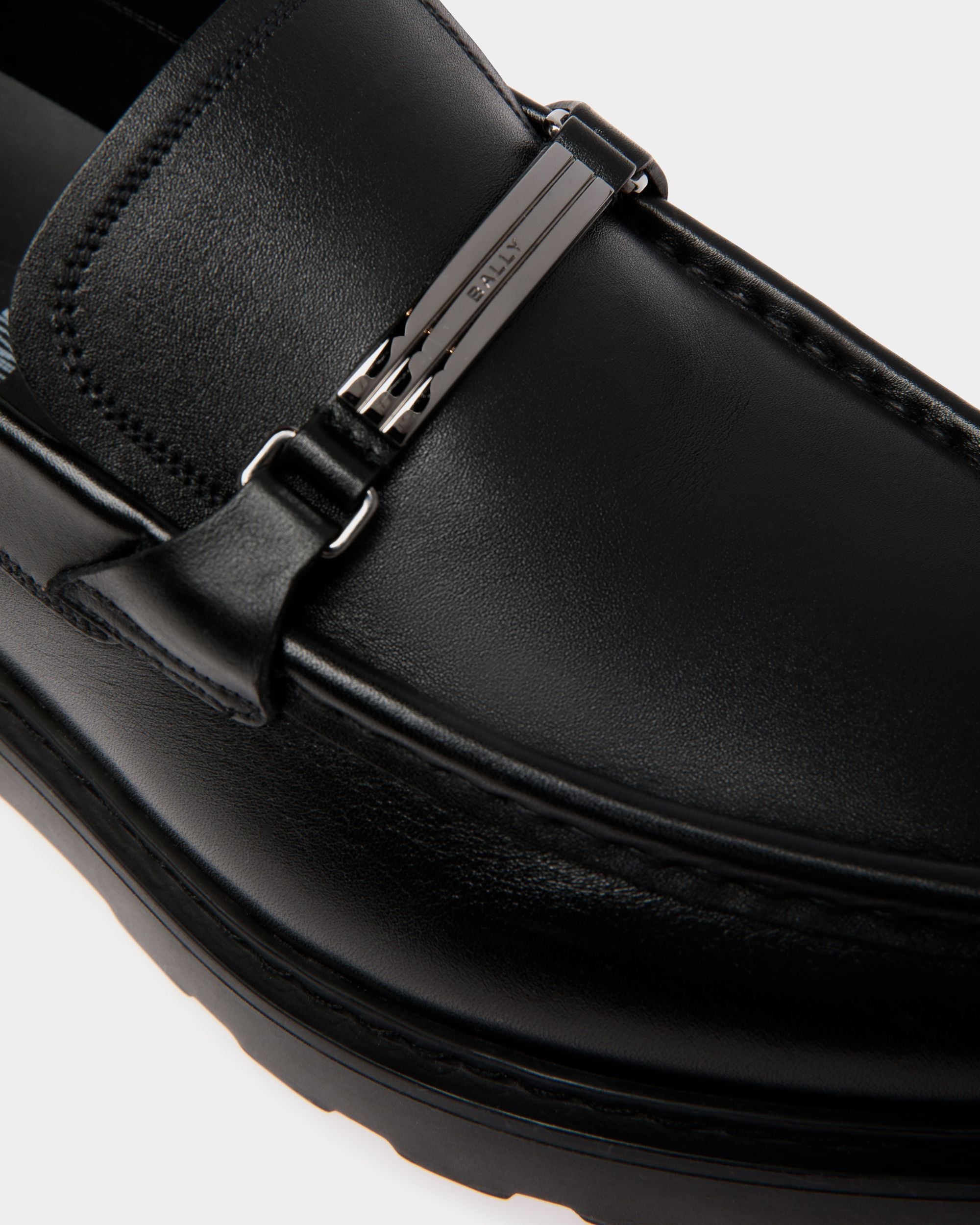 Bally Global - Gusto Loafer In Black Leather - Black