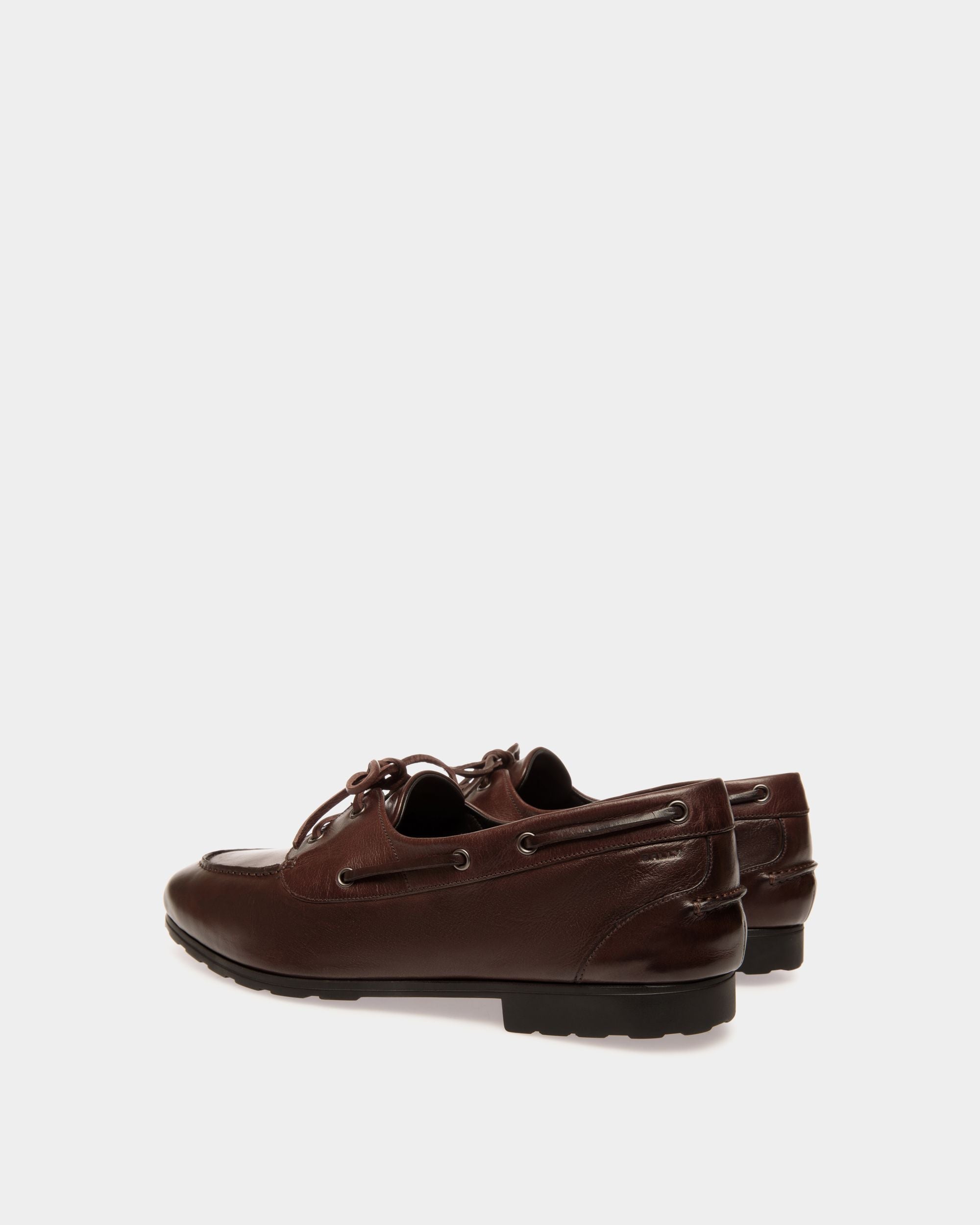 Bally Global - Plume Loafer In Ebano Leather - Brown